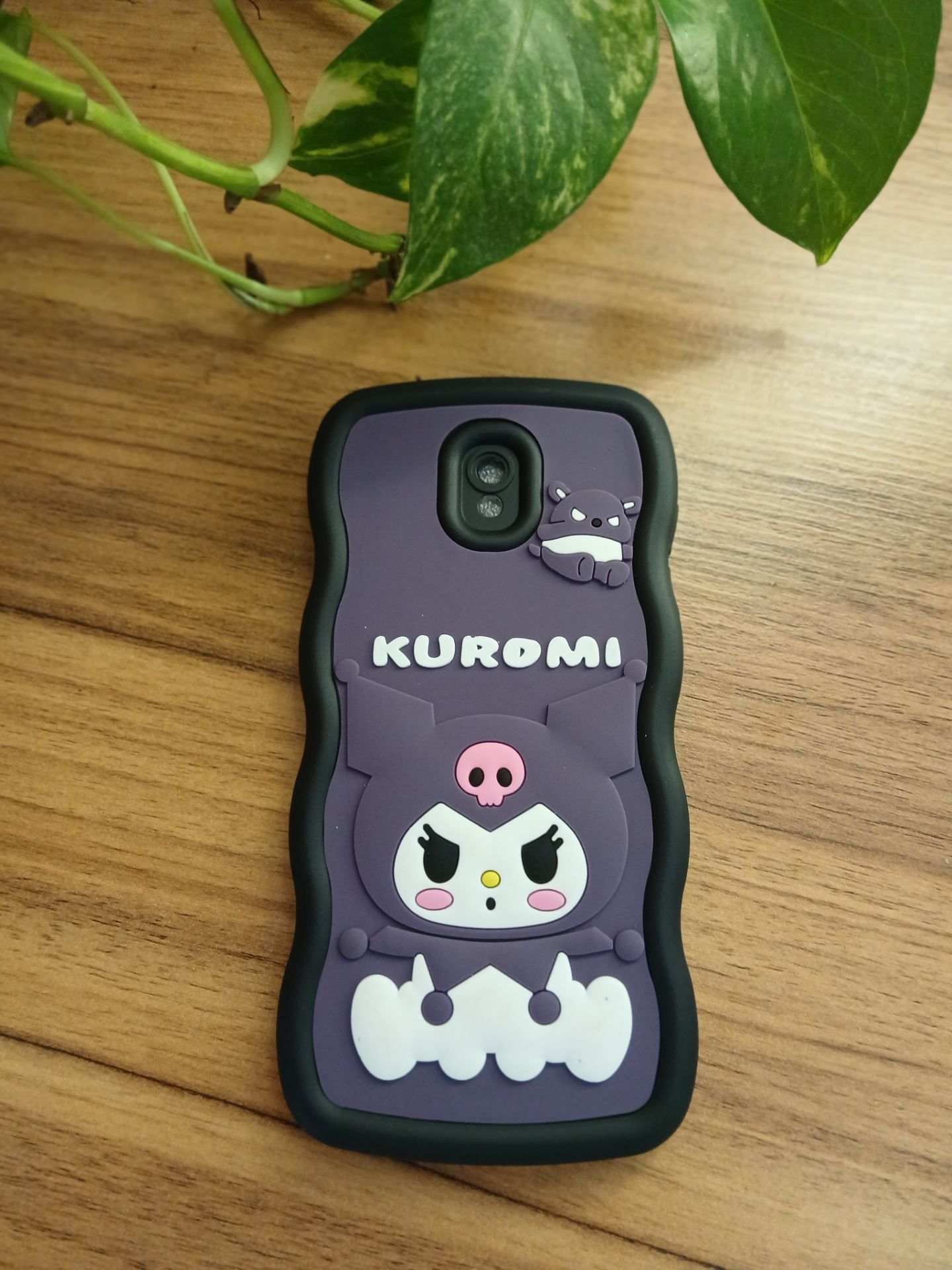 قاب عروسکی کرومی مشکی سامسونگ samsung j5 pro