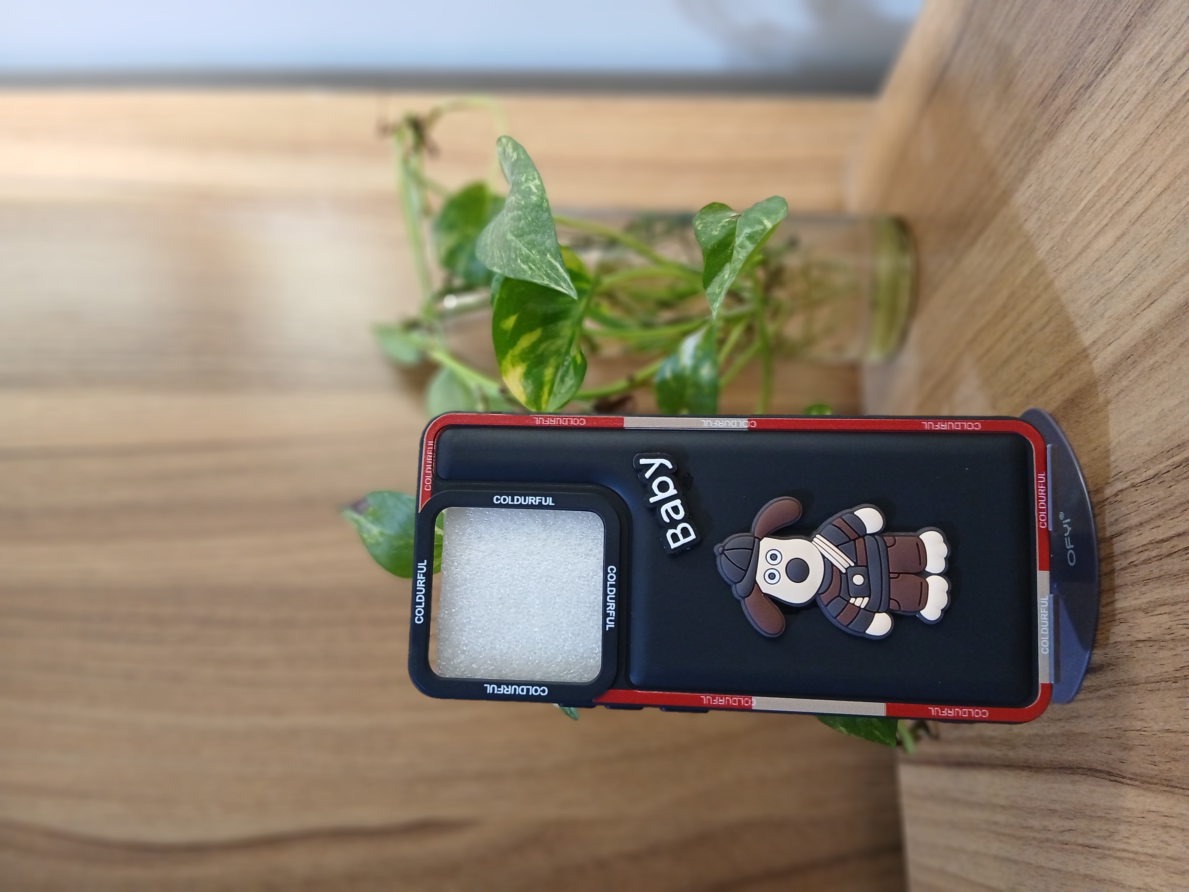 قاب سولید محافظ لنزدار قهوه ای سامسونگ مدل A72