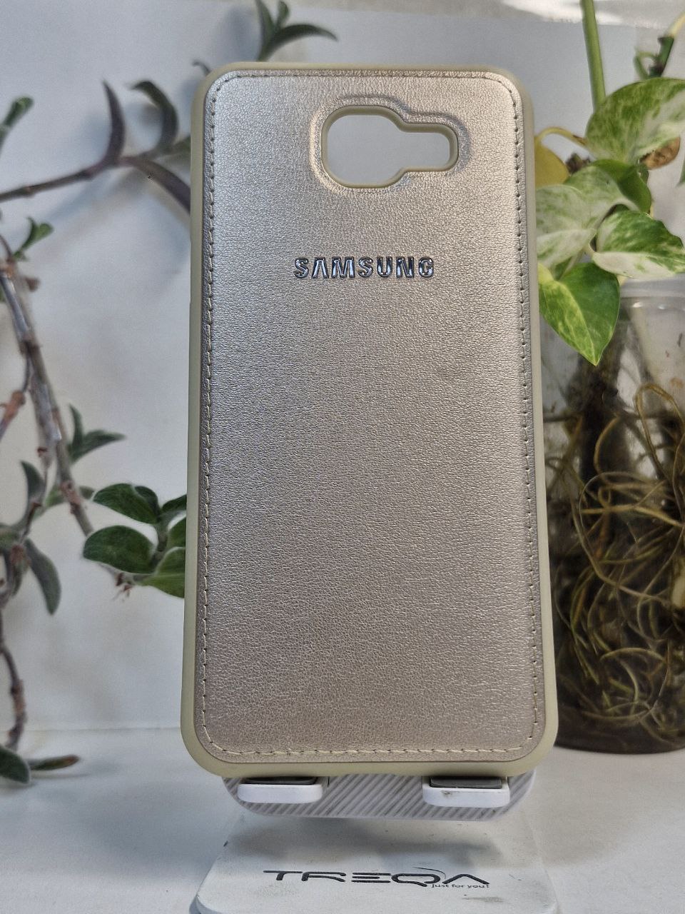 قاب چرمی سامسونگ A8 2016