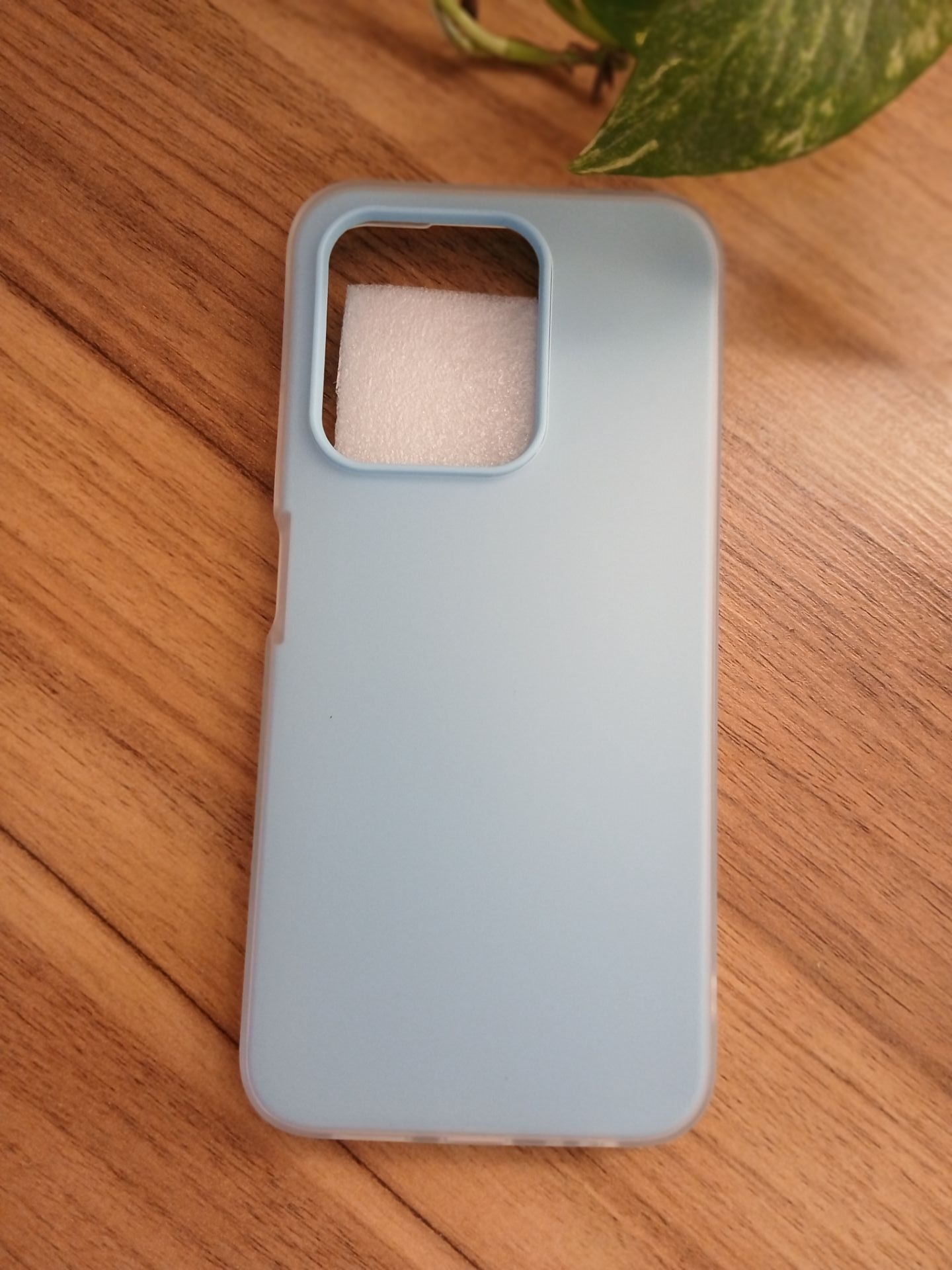 قاب دولایه مات آبی xiaomi redmi 15c