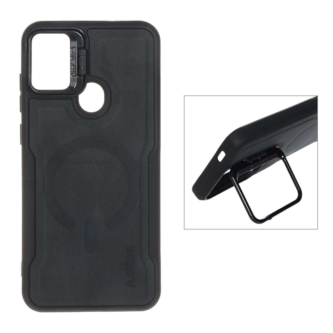 قاب طرح مگ سیف استندشو Samsung galaxy a11