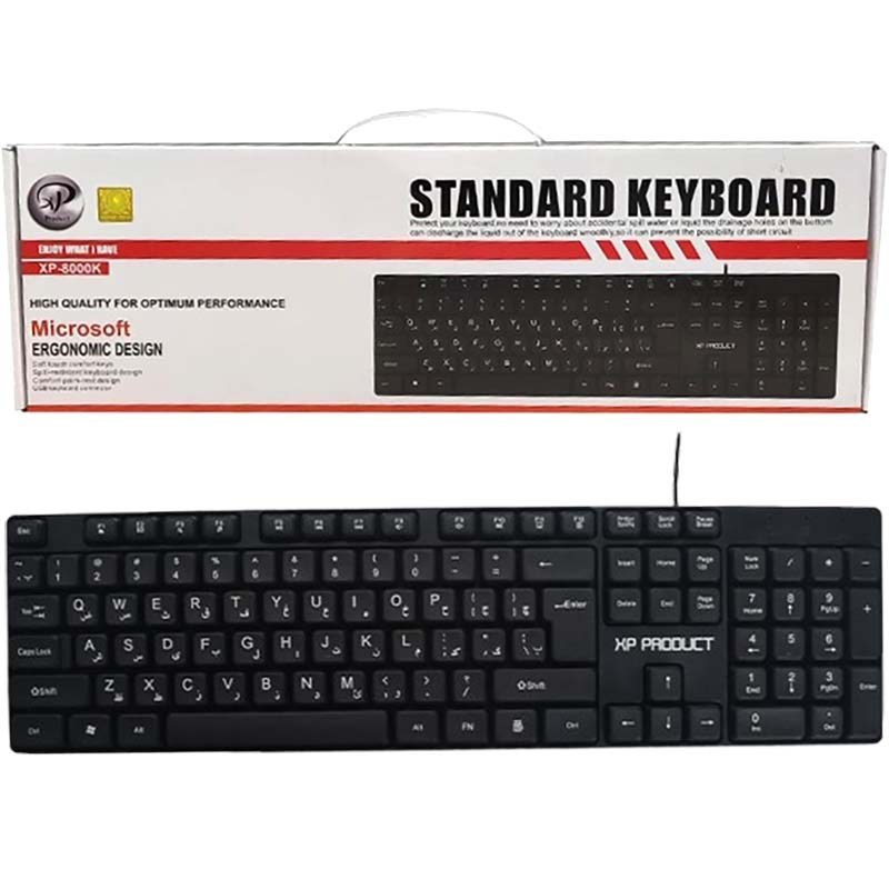 کیبورد ایکس پی پروداکت xp-8000K باسیم