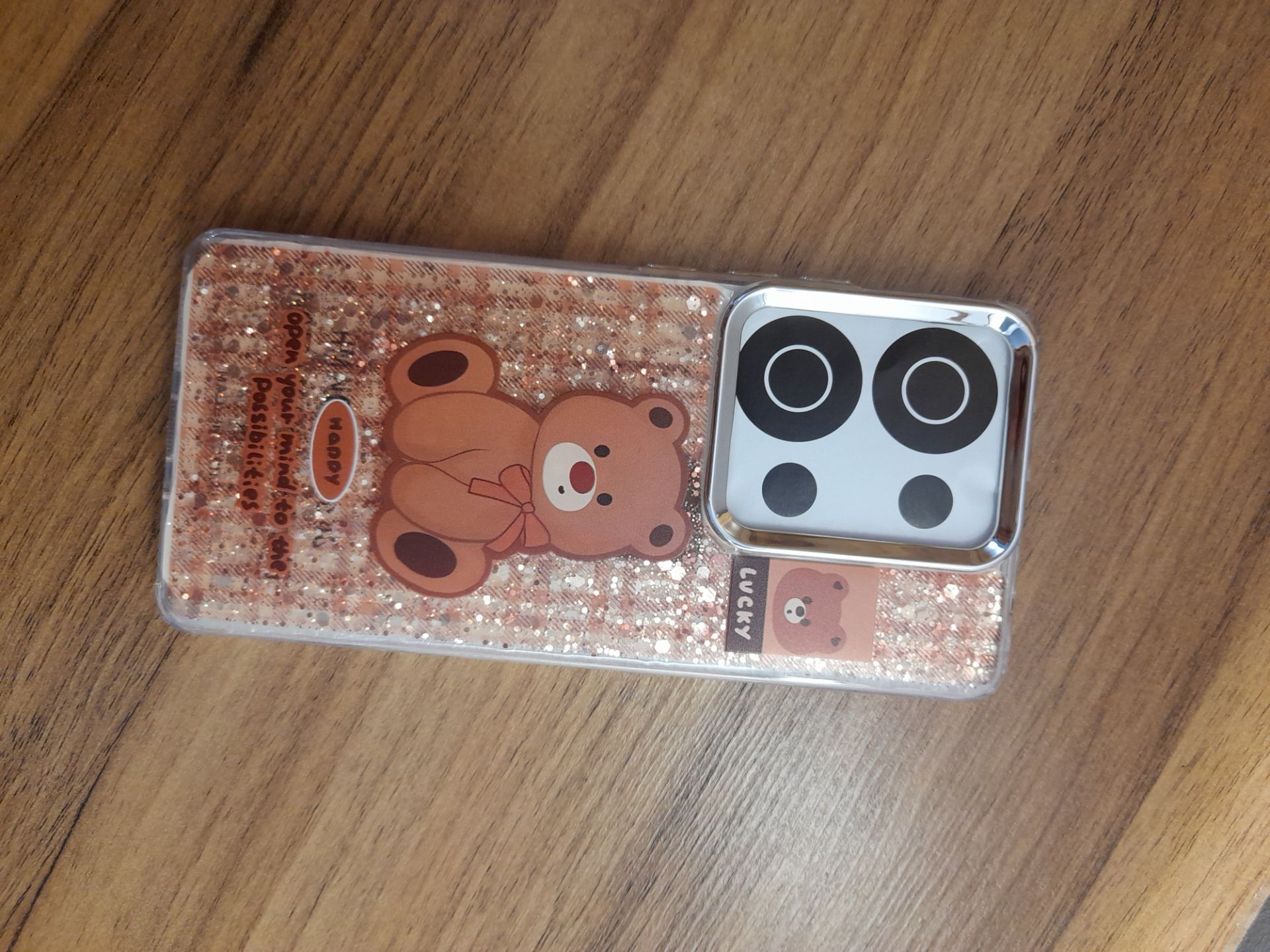 قاب رزینی طرح خرسی xiaomi note 13 pro 4g