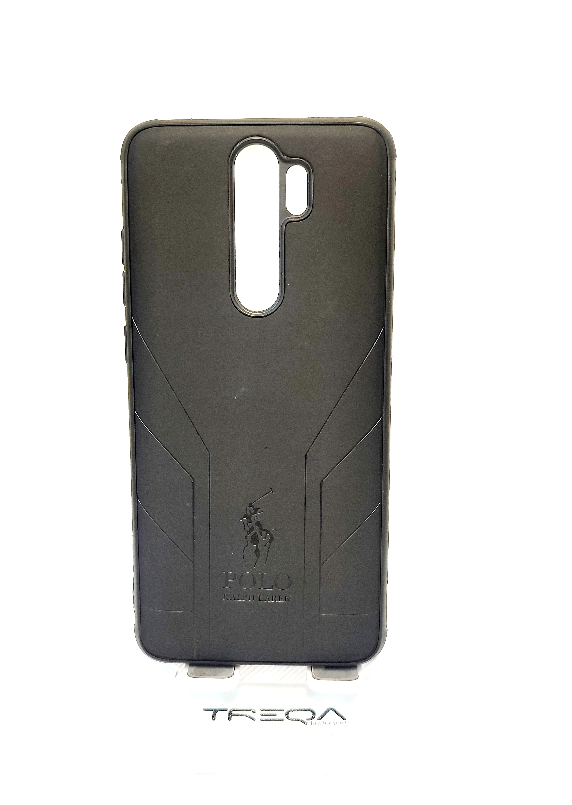 قاب طرح چرم  poro Ralph  laren مدل شیائومی Redmi note ۸ pro مشکی