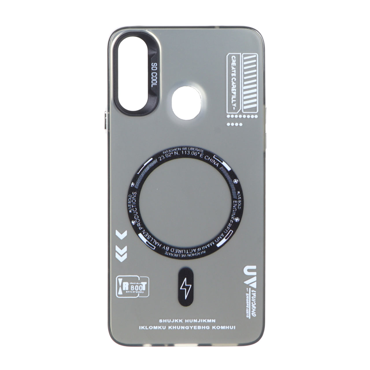 قاب SO COOL طرح مگ سیف RT مدل Samsung Galaxy A20s - مشکی