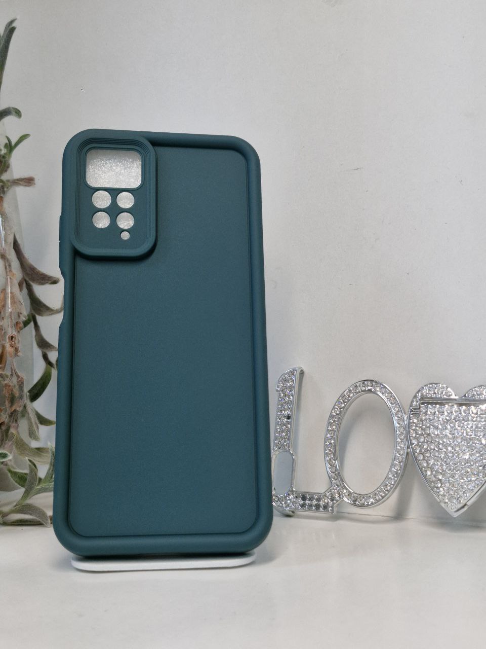 قاب سولید محافظ لنزدار سبز شیائومی Redmi note 11 pro