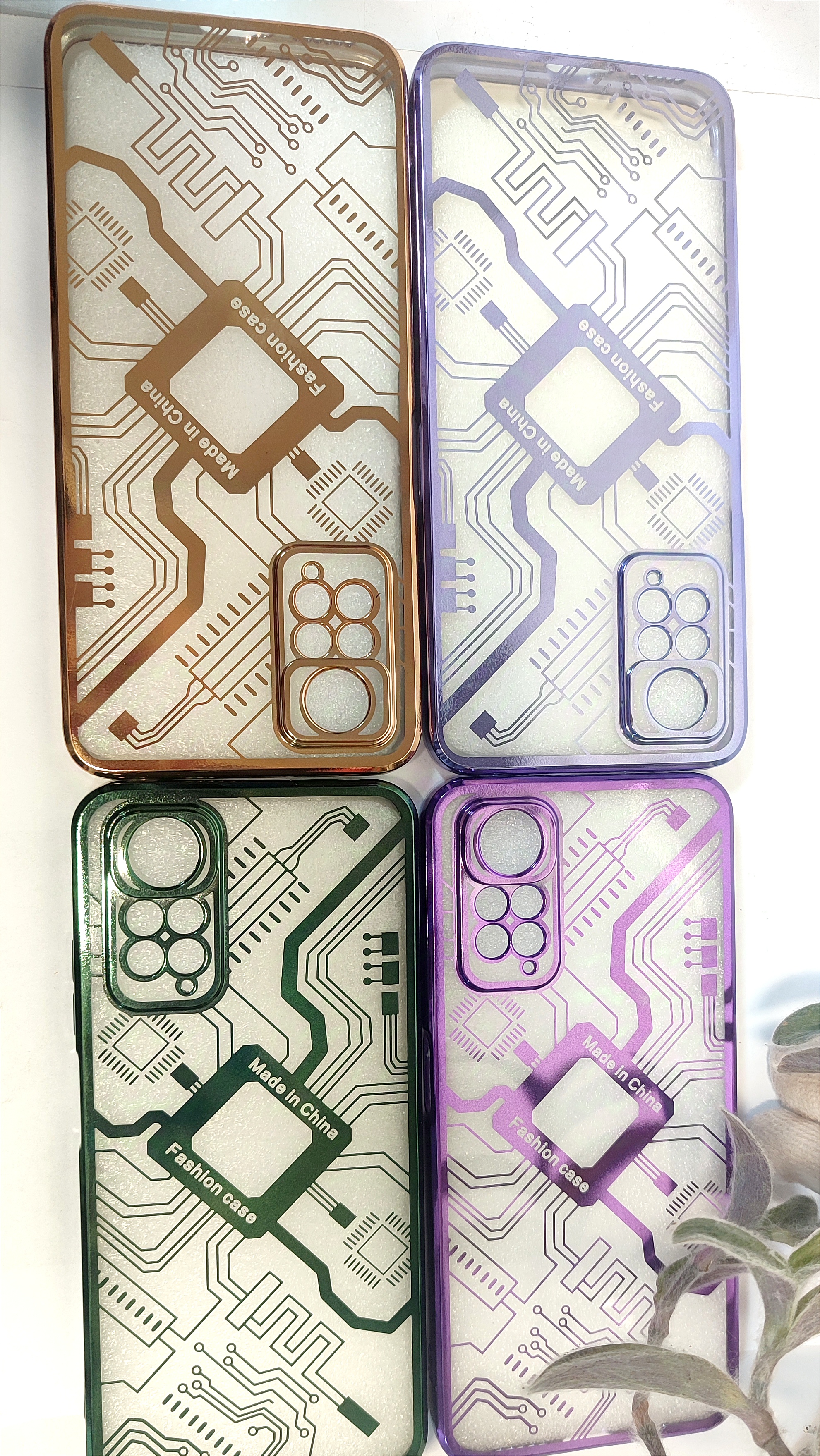 قاب شیائومی طرح الکتریک IC  Note۱۱ ۴G در رنگبندی