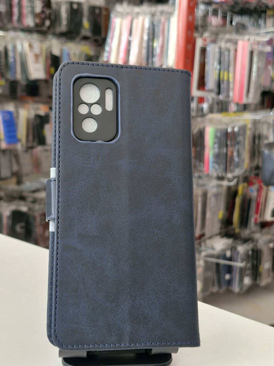 قاب کیفی مگنتی سرمه ای xiaomi note 10 4G/m5s/note 10s