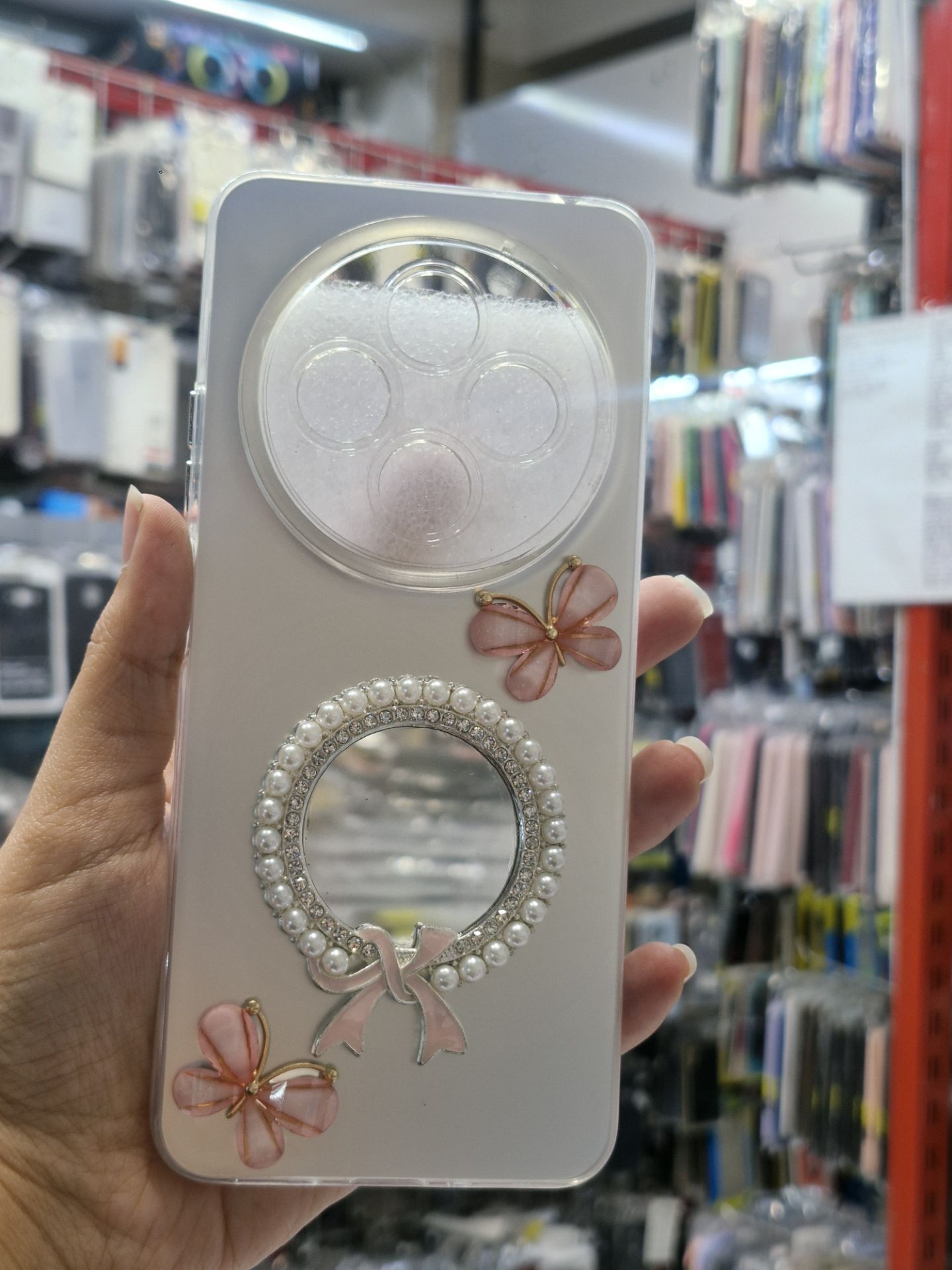 قاب آیینه ای xiaomi redmi 14c/c75