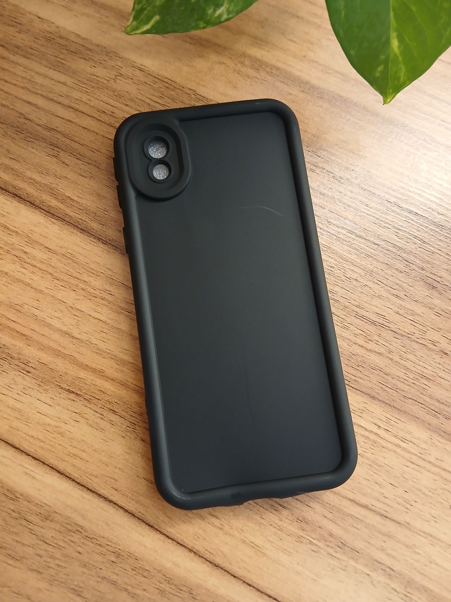 قاب سولید محافظ لنز دار مشکی samsung a01 core