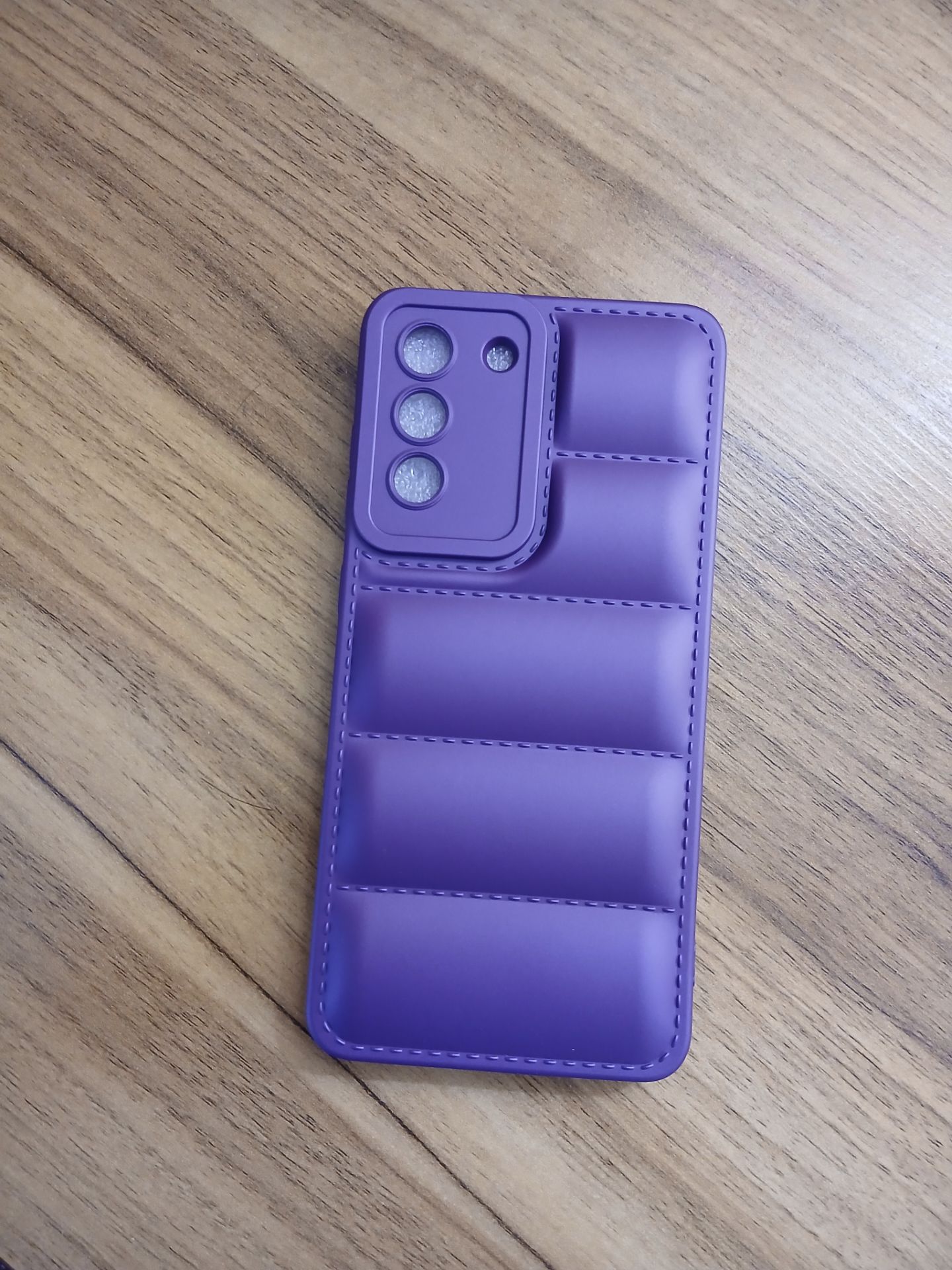 قاب پافری بنفش samsung s21 fe