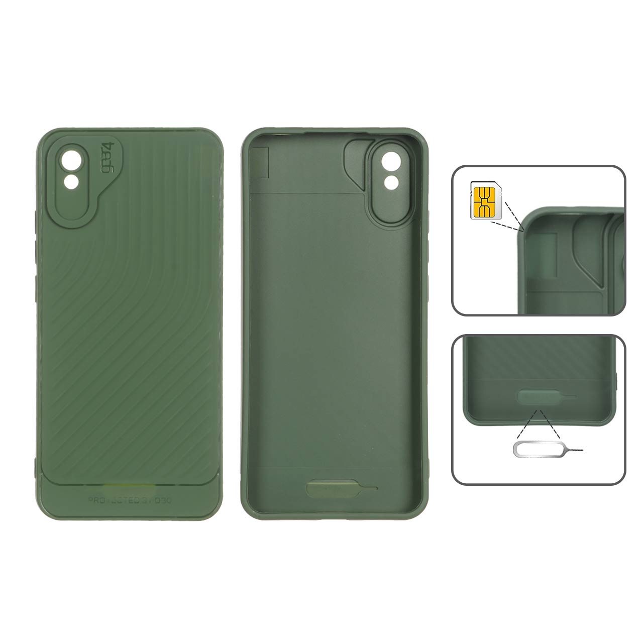 قاب کبریتی سبز xiaomi redmi 9a