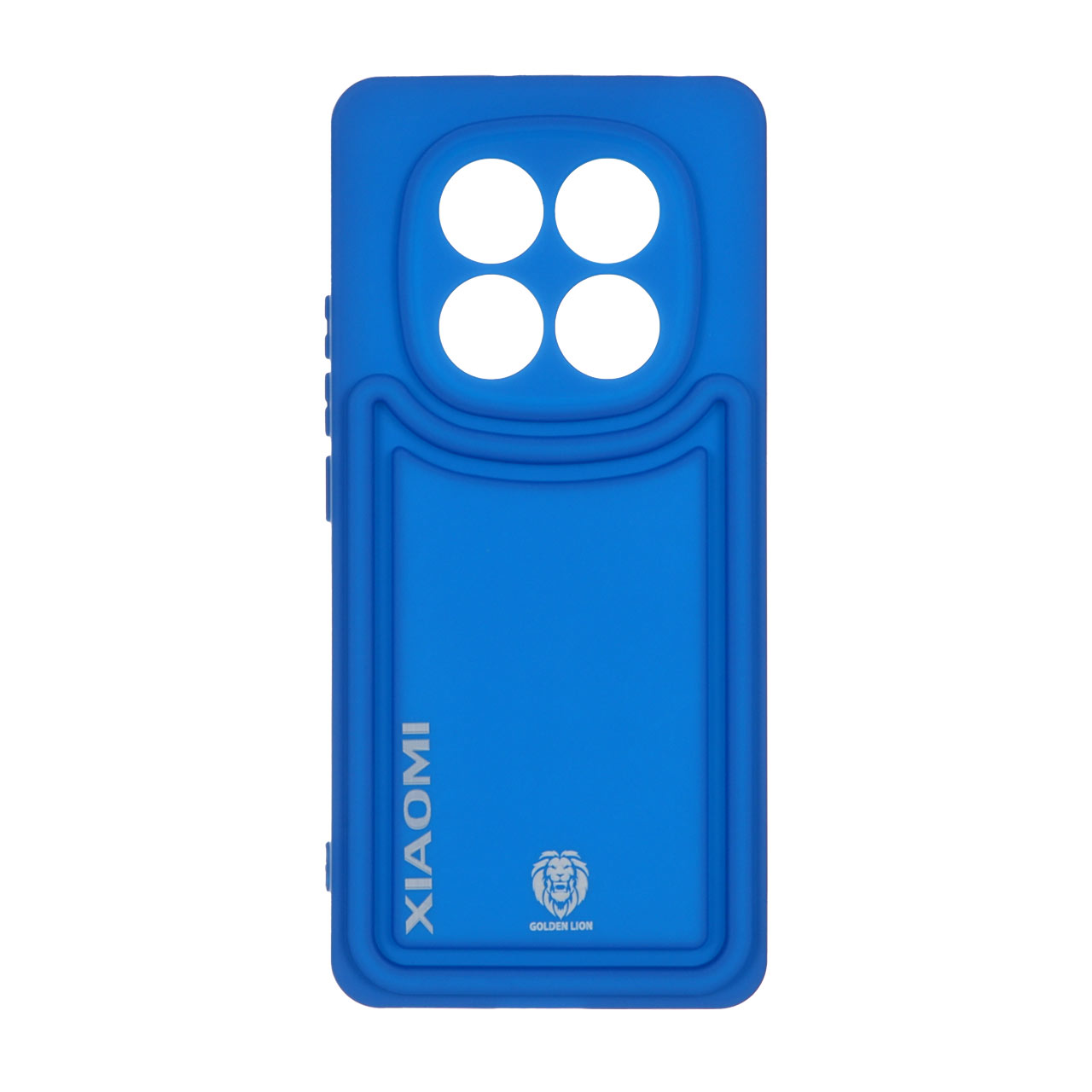 قاب سولید آبی xiaomi redmi note 14 pro 4G