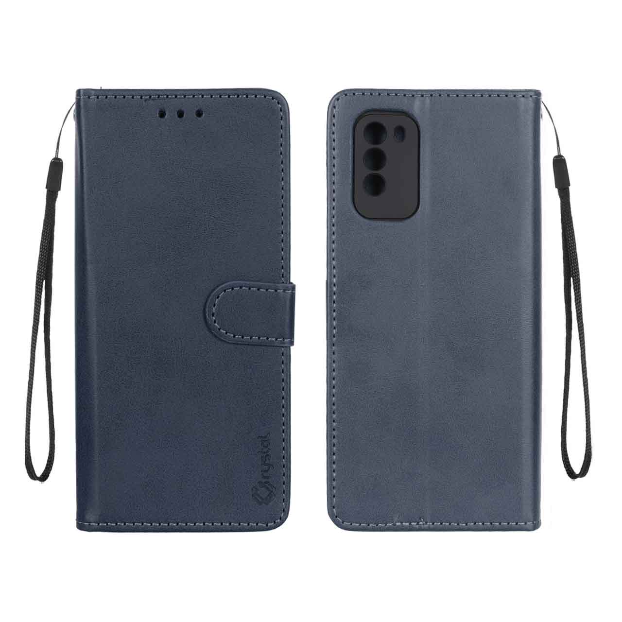 قاب کیفی مگنتی سرمه ای  xiaomi poco m3