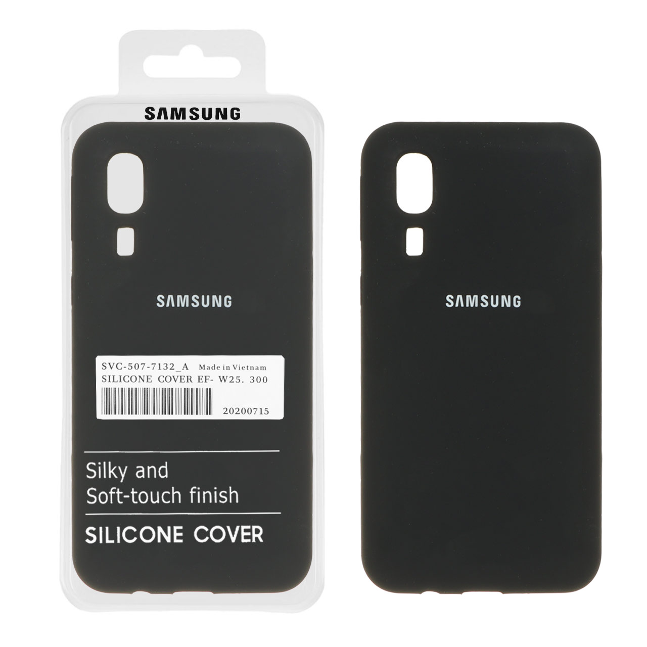 قاب سیلیکونی پاک کنی اورجینال مشکی Samsung galaxy  a2 core