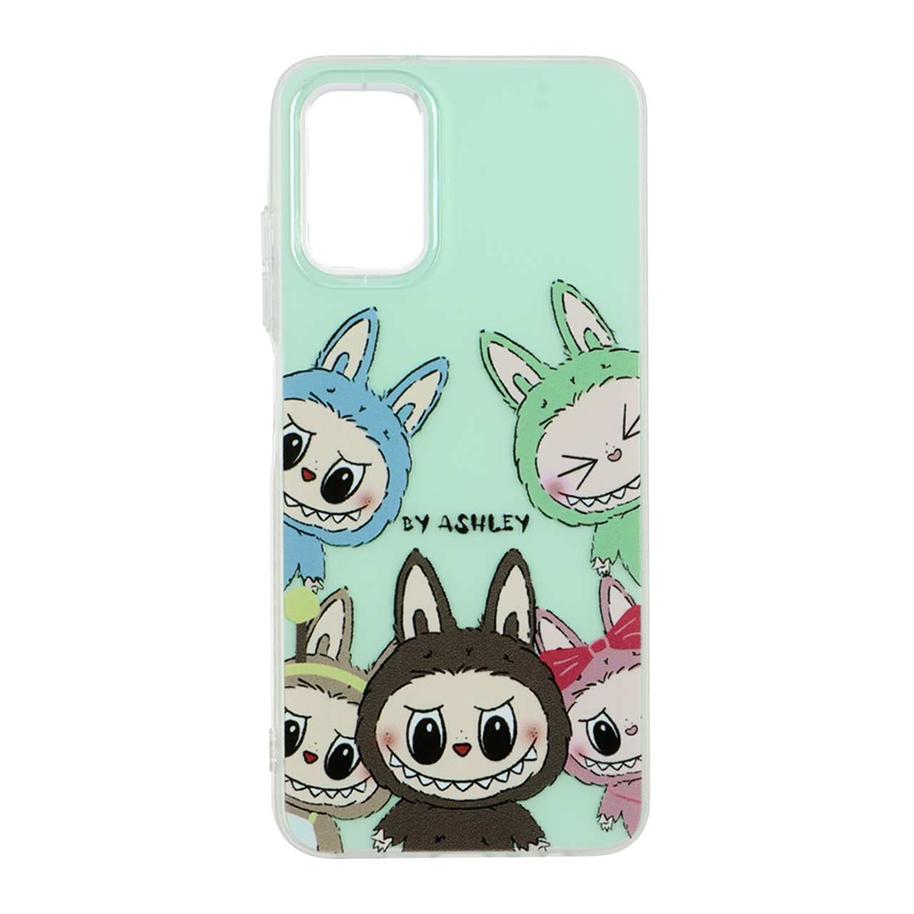 قاب پشت سخت دور ژله ای labubu لبوبو Samsung galaxy a03s/a02s