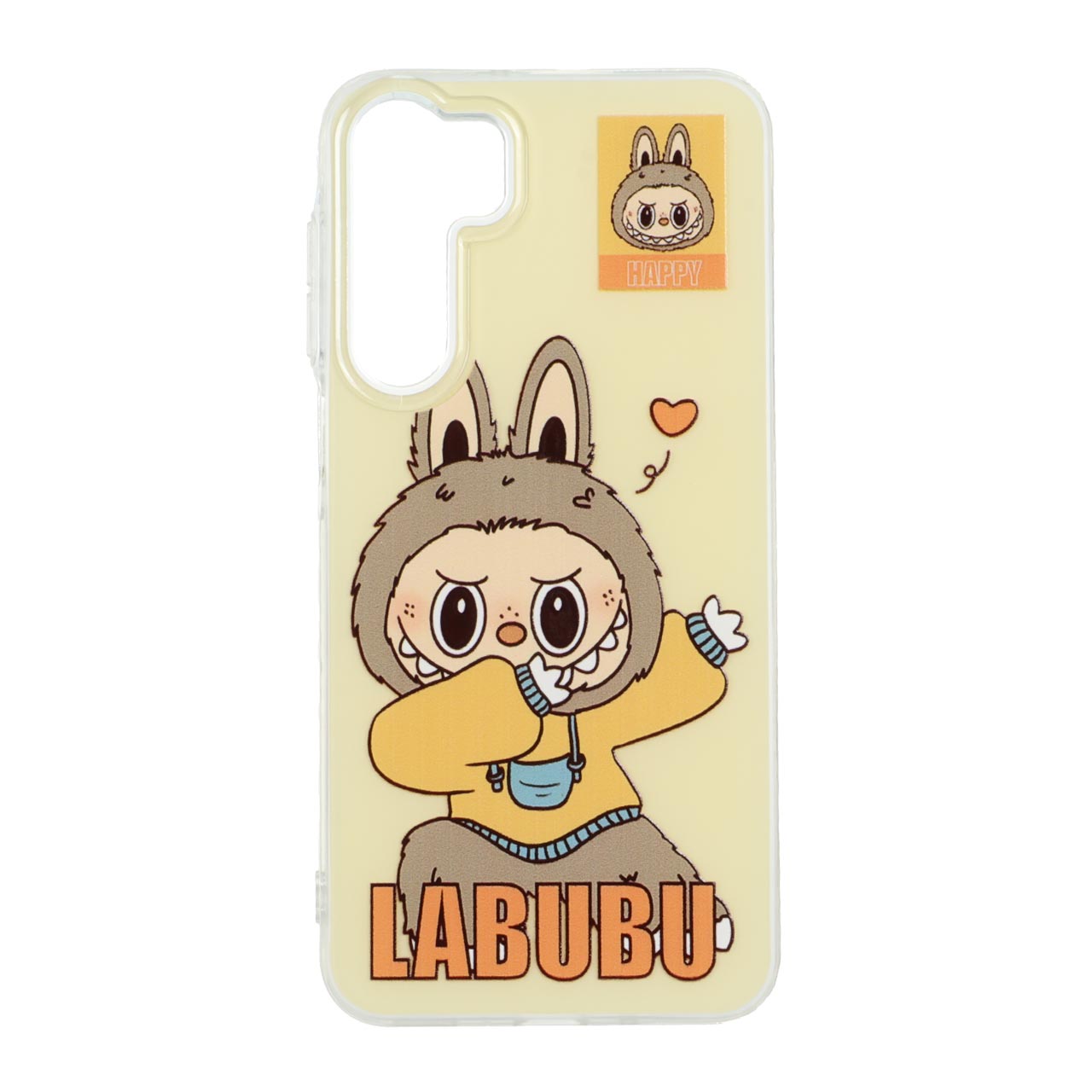 قاب پشت سخت دور ژله ای labubu لبوبو Samsung galaxy a16