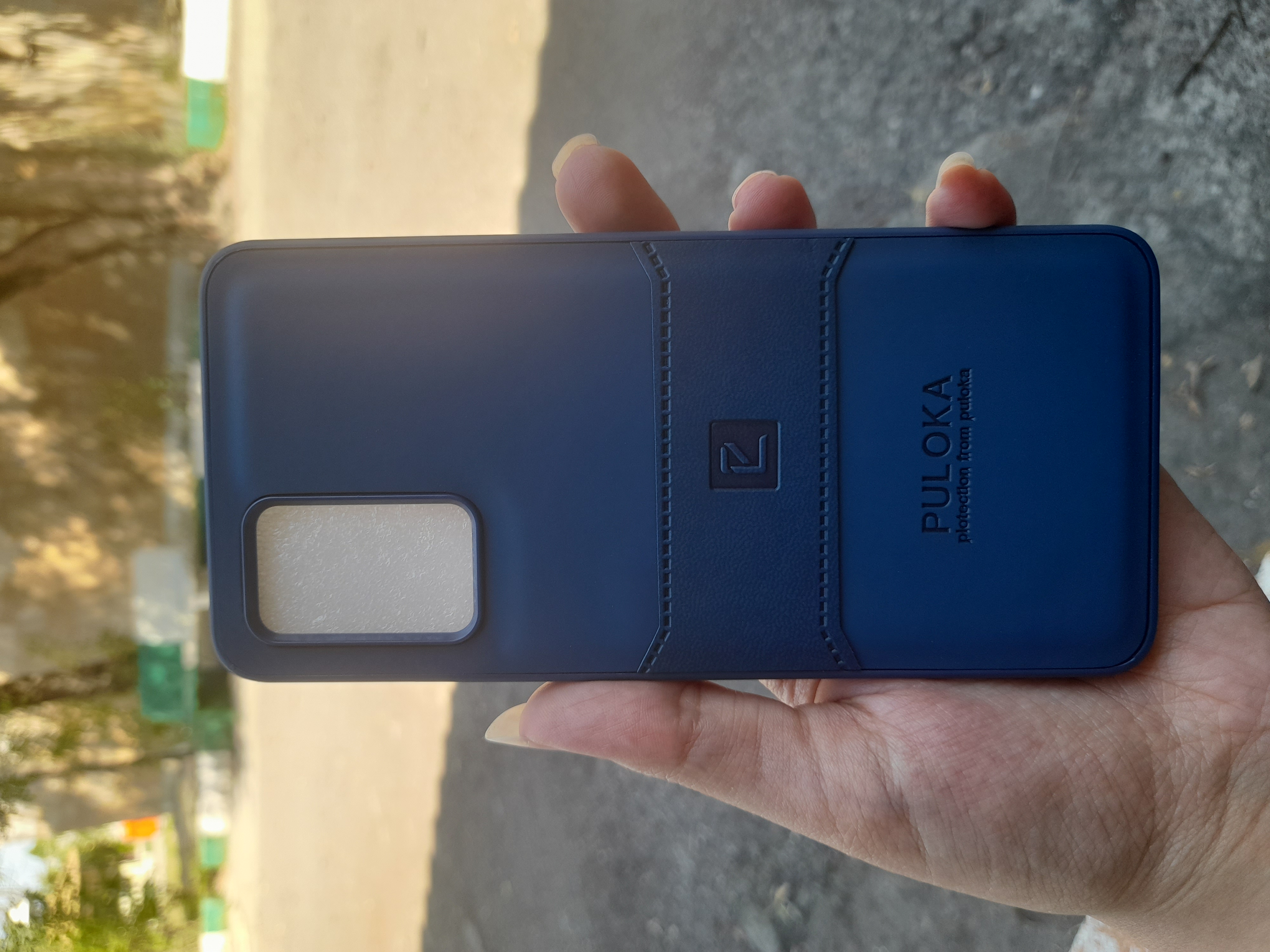 قاب سرمه ای طرح دوخت Samsung a32 4g