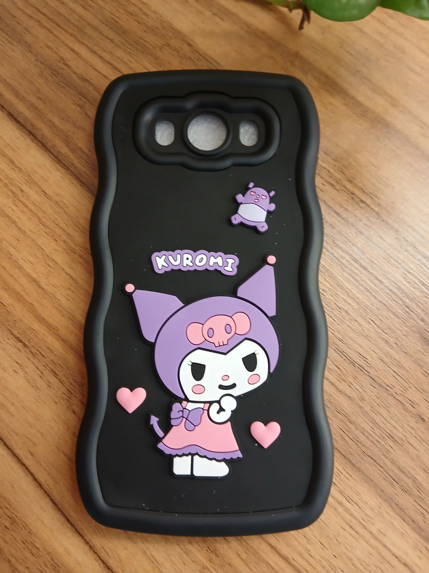 قاب عروسکی کرومی مشکی samsung j710/j7 2016