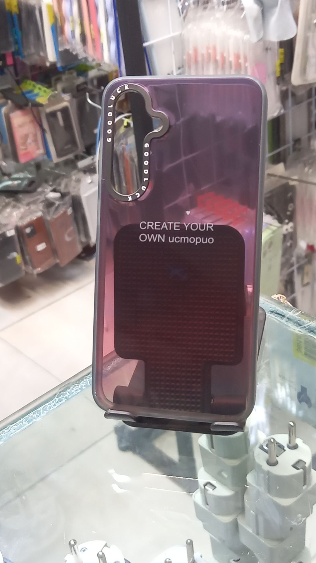 قاب شفاف طرح نوشته سامسونگ Samsung s24 fe