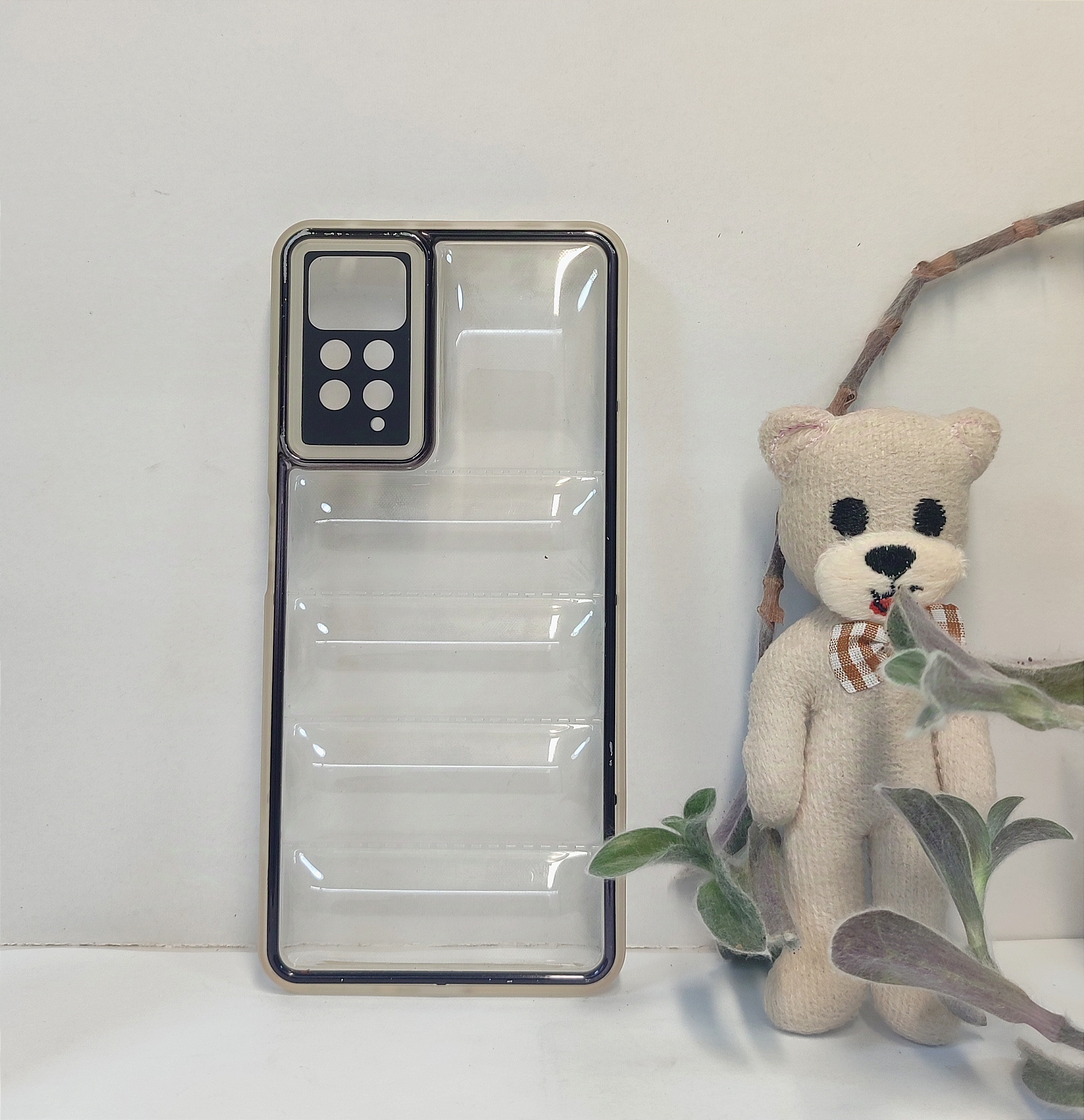 قاب طرح so cool مدل شیائومی Note۱۲pro/ note ۱۱pro   شفاف محافظ کامل لنز