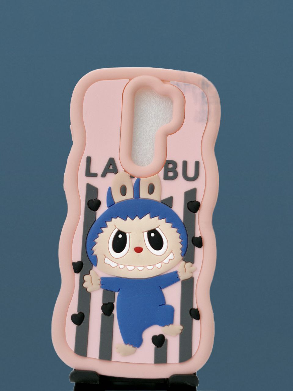 قاب سولید طرح عروسکی babubu صورتی xiaomi note 8 pro