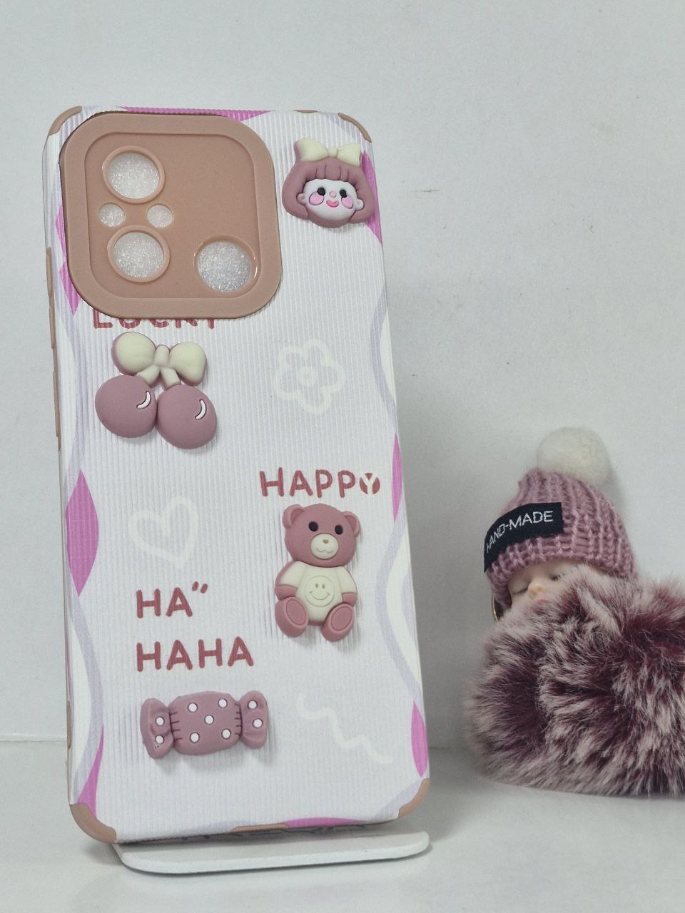 قاب فانتزی خرسی xiaomi Redmi 12c / قاب فانتزی شیائومی