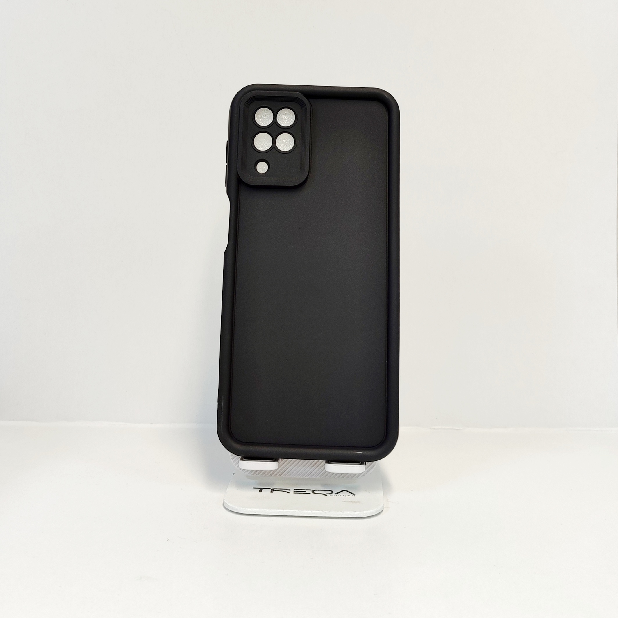 قاب سولید سیلیکونی محافظ لنزدار سامسونگ A۱۲ / قاب samsung A۱۲ m12/f12