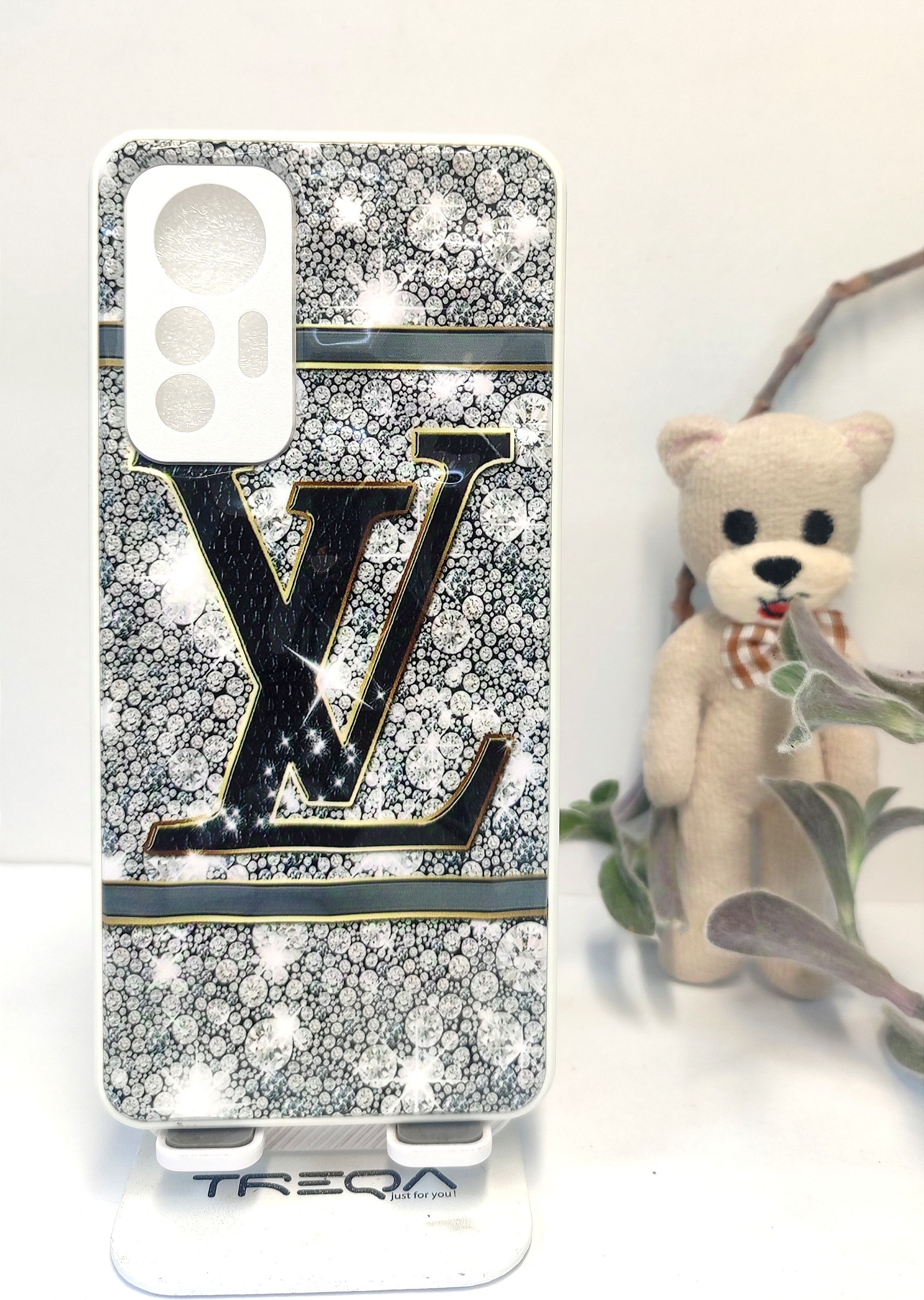 قاب حبابی سه بعدی طرح دار شیائومی  NOTE ۱۲ LITE محافظ لنزدار