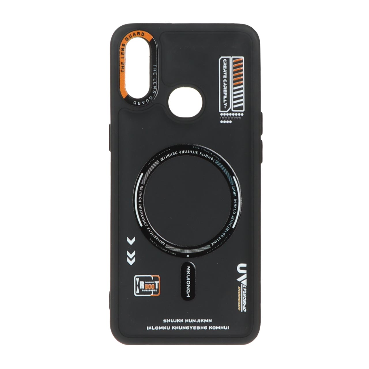 قاب پافر ساده مشکی Samsung galaxy a10s