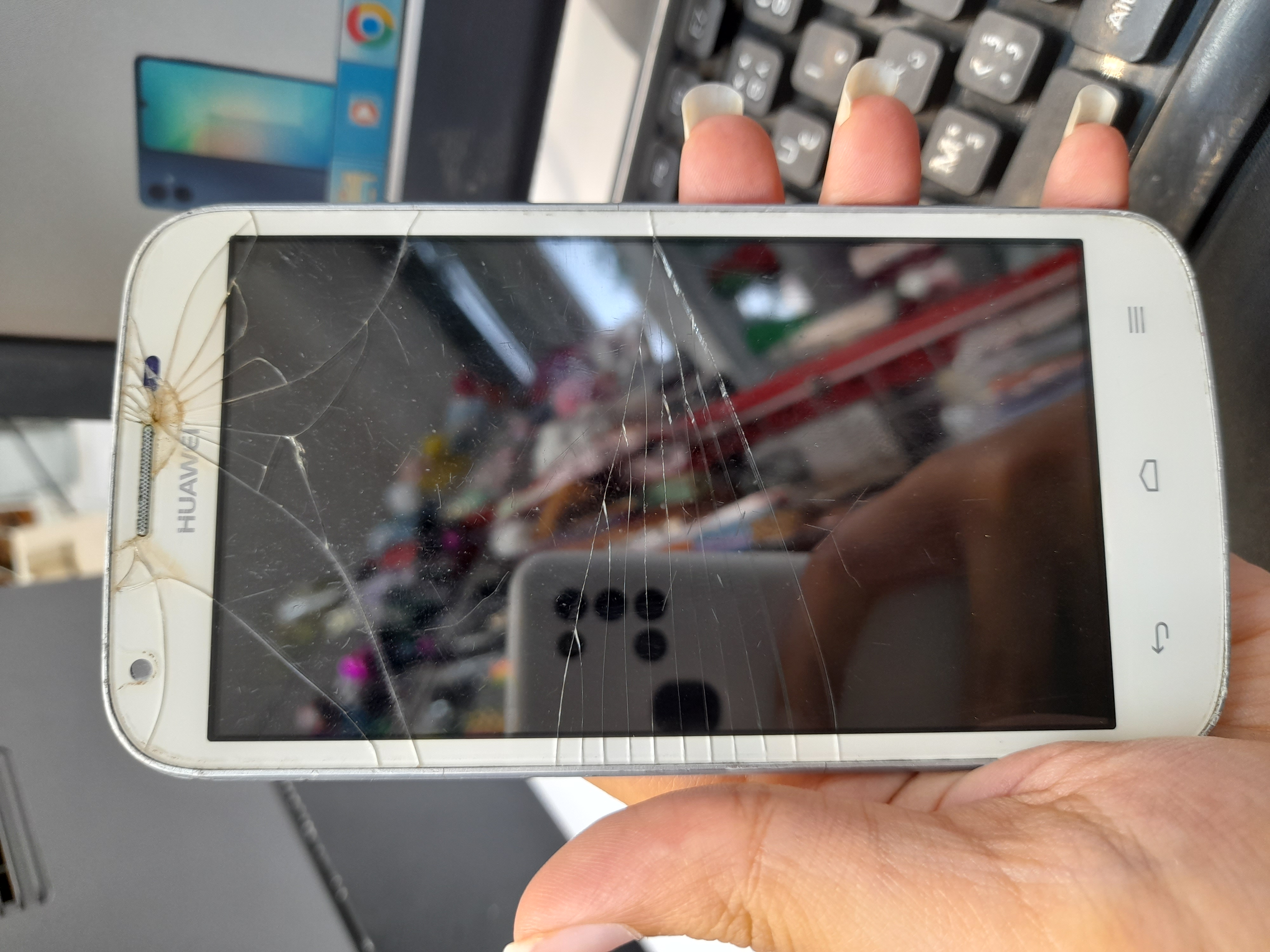 تاچ و ال سی دی lcd Huawei y600