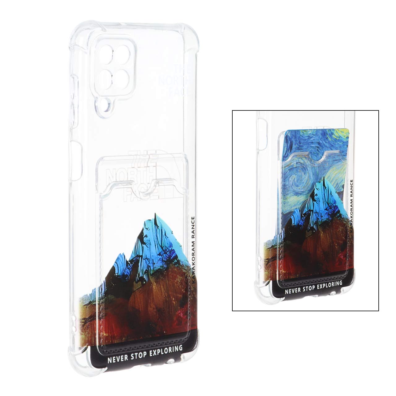 قاب ژله ای شفاف جاکارتی ایربگ دار Samsung Galaxy A12 / M12 / F12 -