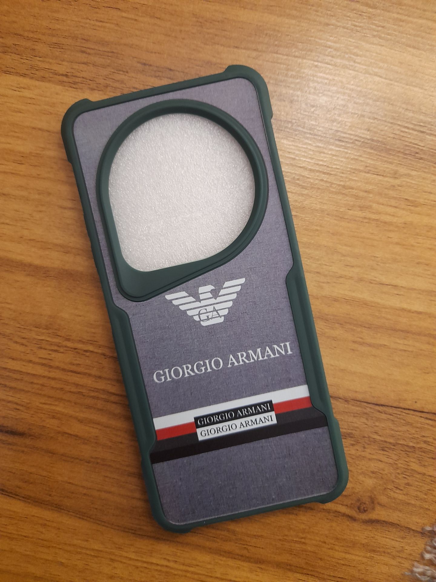 قاب طرح دار ایربگ دار سبز xiaomi note 14 pro