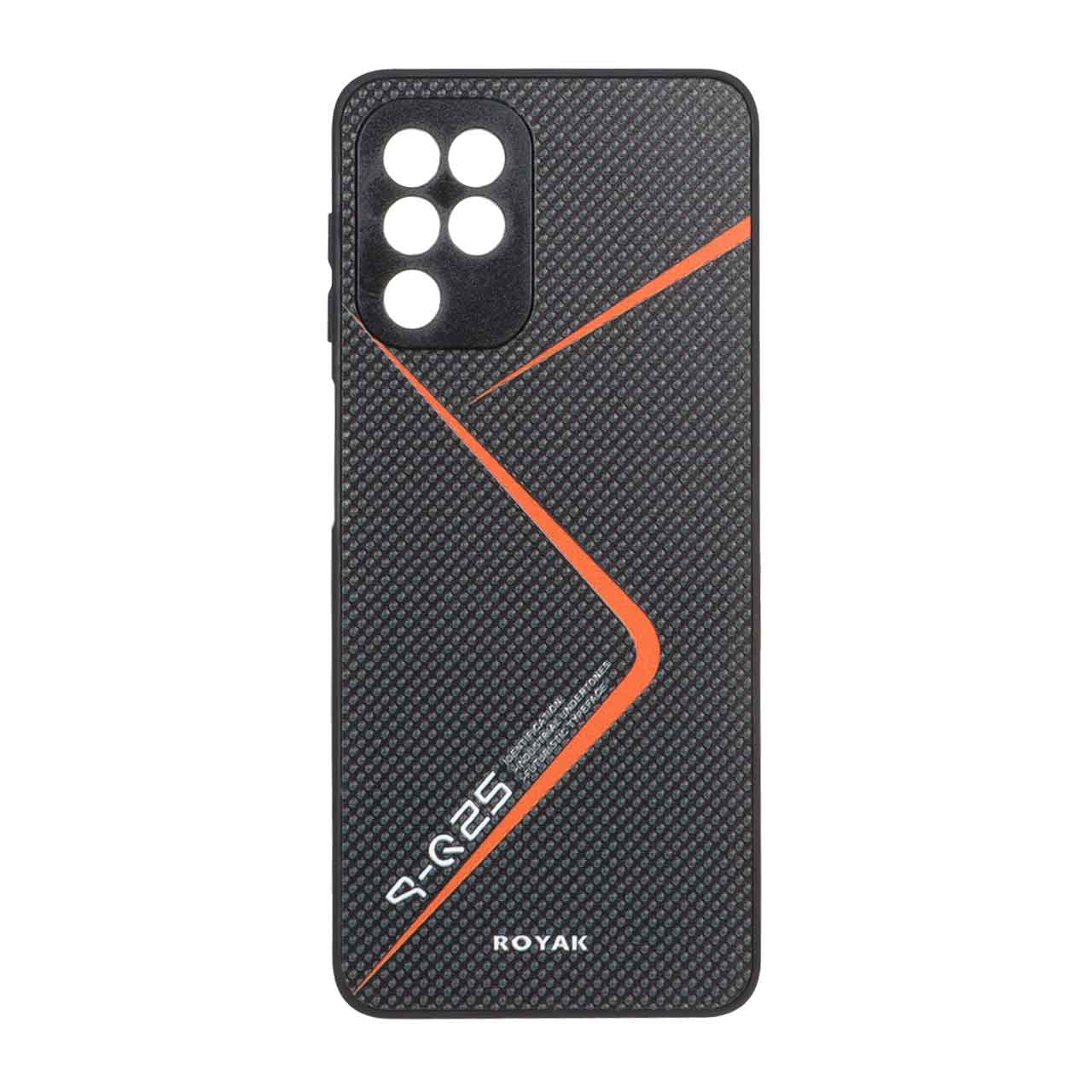 قاب طرح دار مشکی Samsung galaxy a22 4G