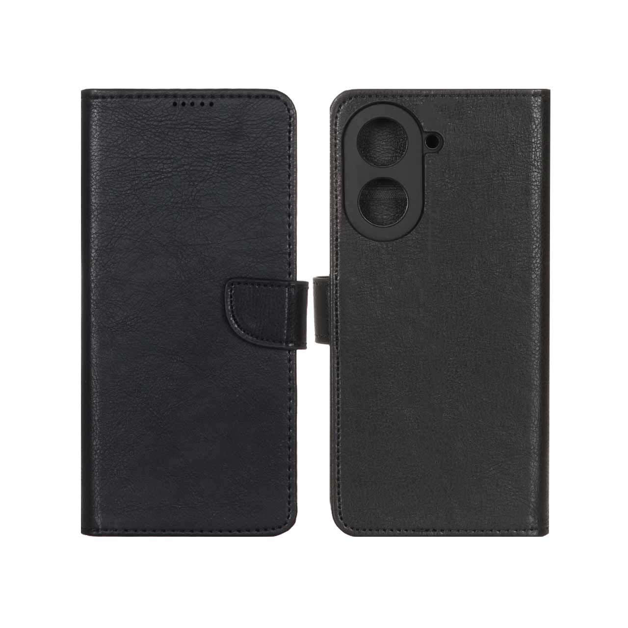 قاب کیفی مگنتی جاکارتی دار مشکی xiaomi redmi a5/poco c71