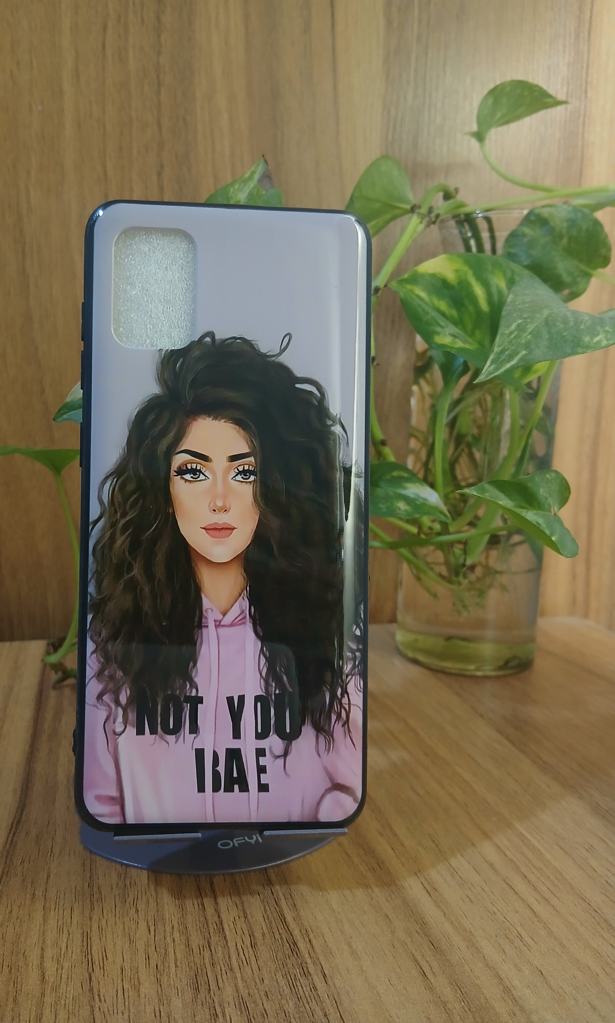 قاب طرح دار دخترانه  samsung galaxy a31