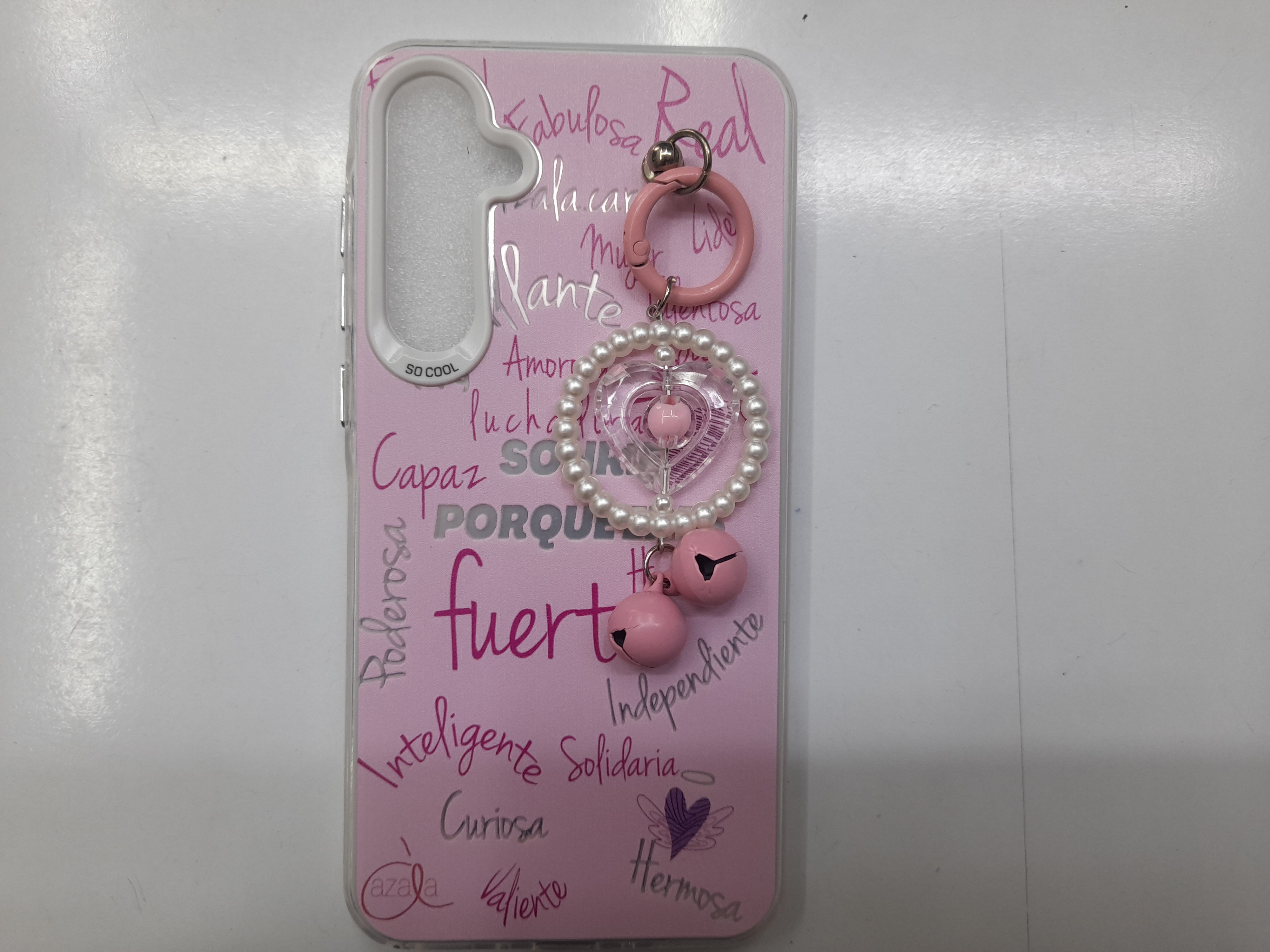 قاب A35 so cool آویز مرواریدی samsung a35