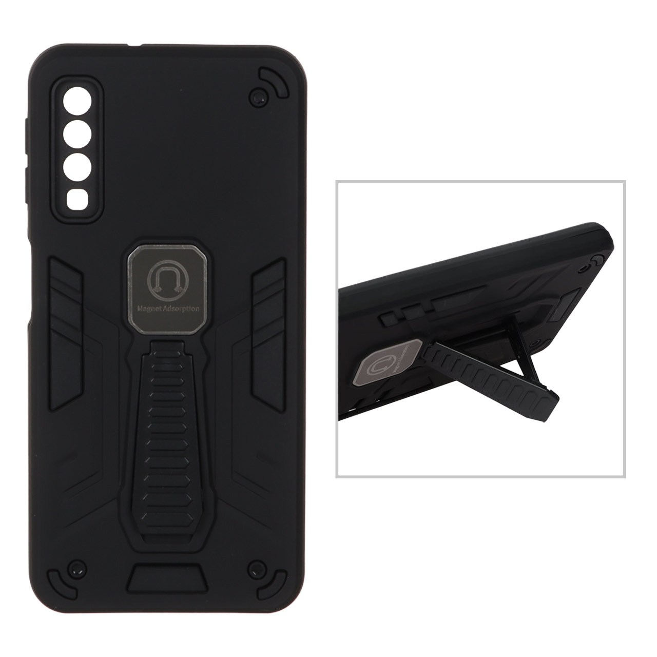 قاب بتمن استندشو Samsung Galaxy A750 / A7 (2018) - مشکی