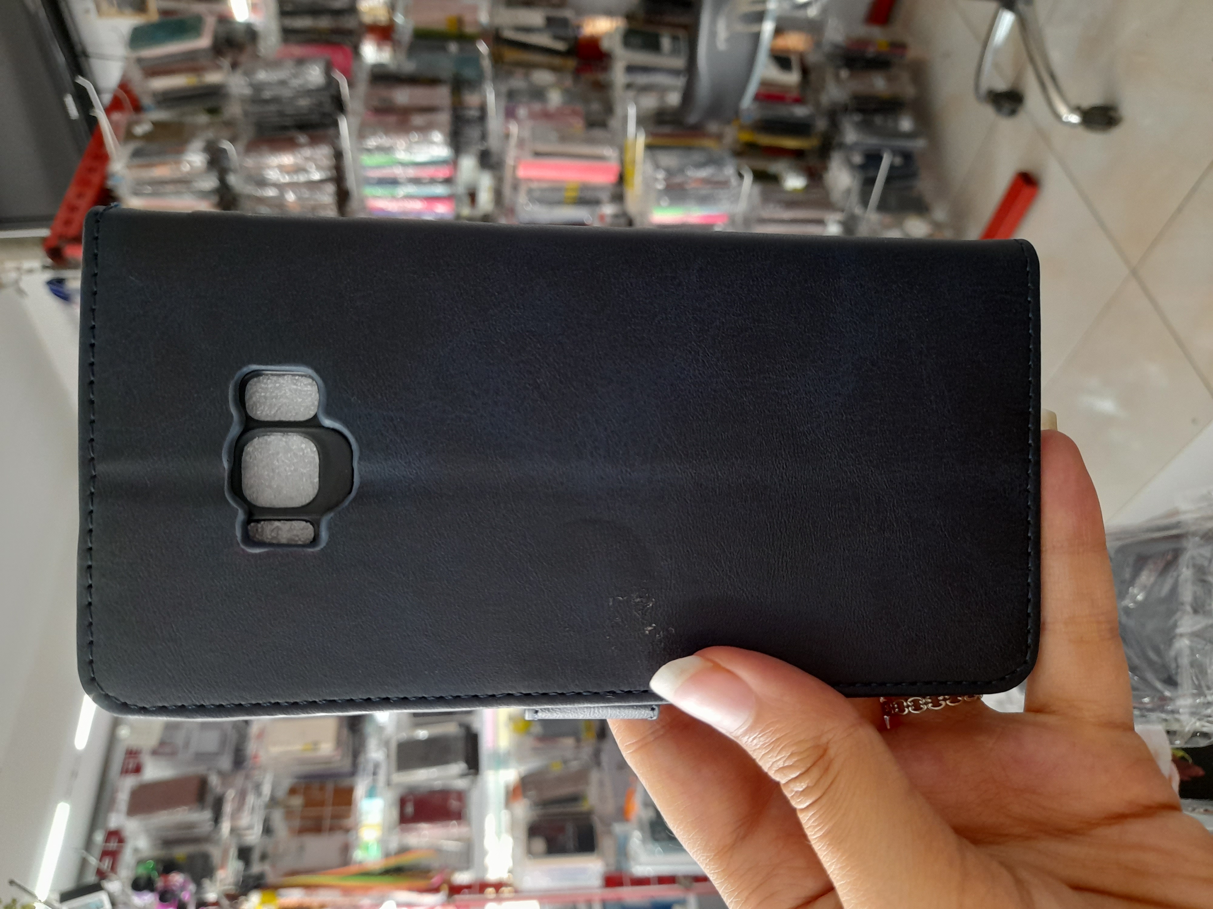 قاب کیفی مگنتی سرمه ای Samsung galaxy s8 plus