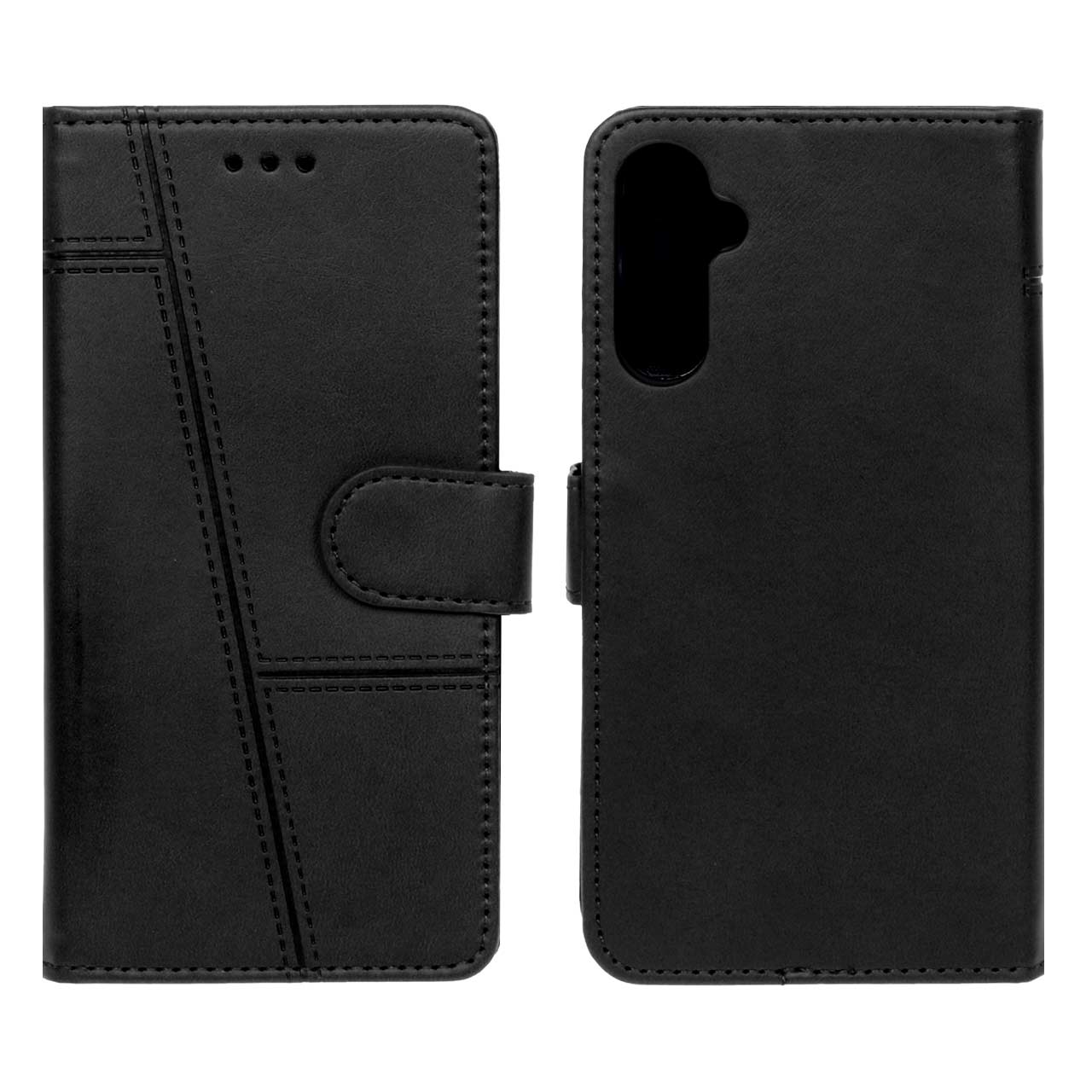 قاب کیفی مگنتی جاکارتی دار  سامسونگ samsung a04sمشکی