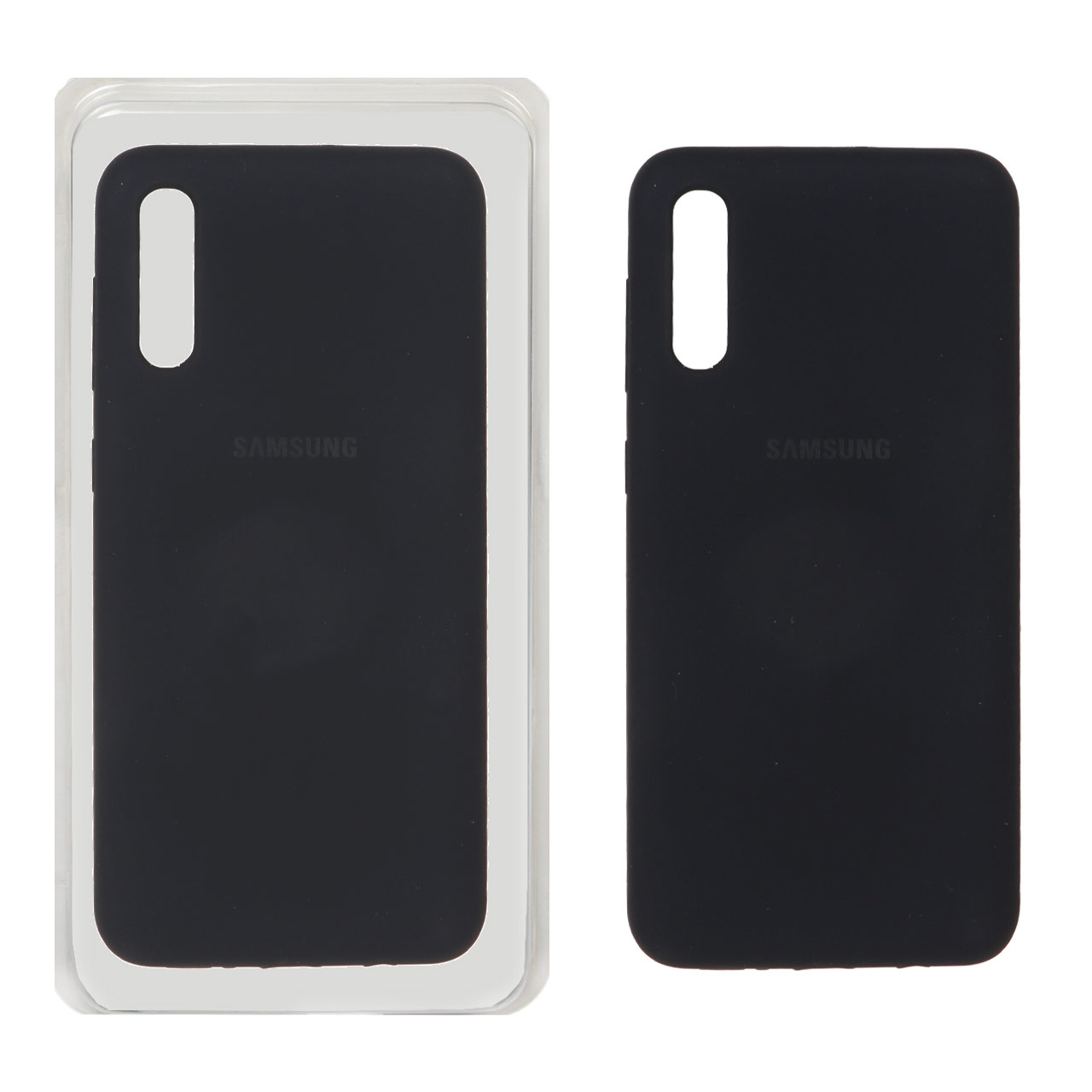 قاب سلیکون اورجینال پاک کنی مشکی  Samsung galaxy a50/A50S/A30S