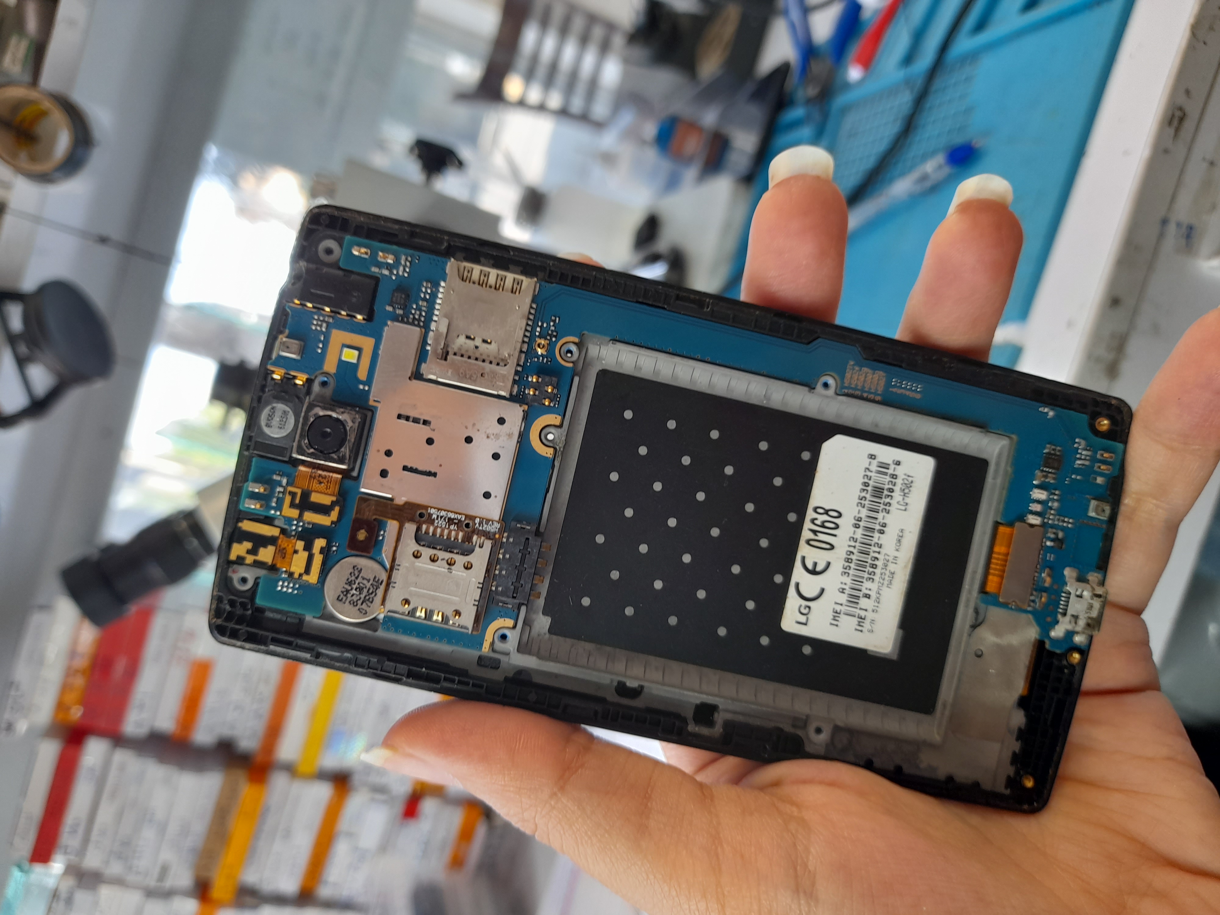 برد lG Magna H502 f