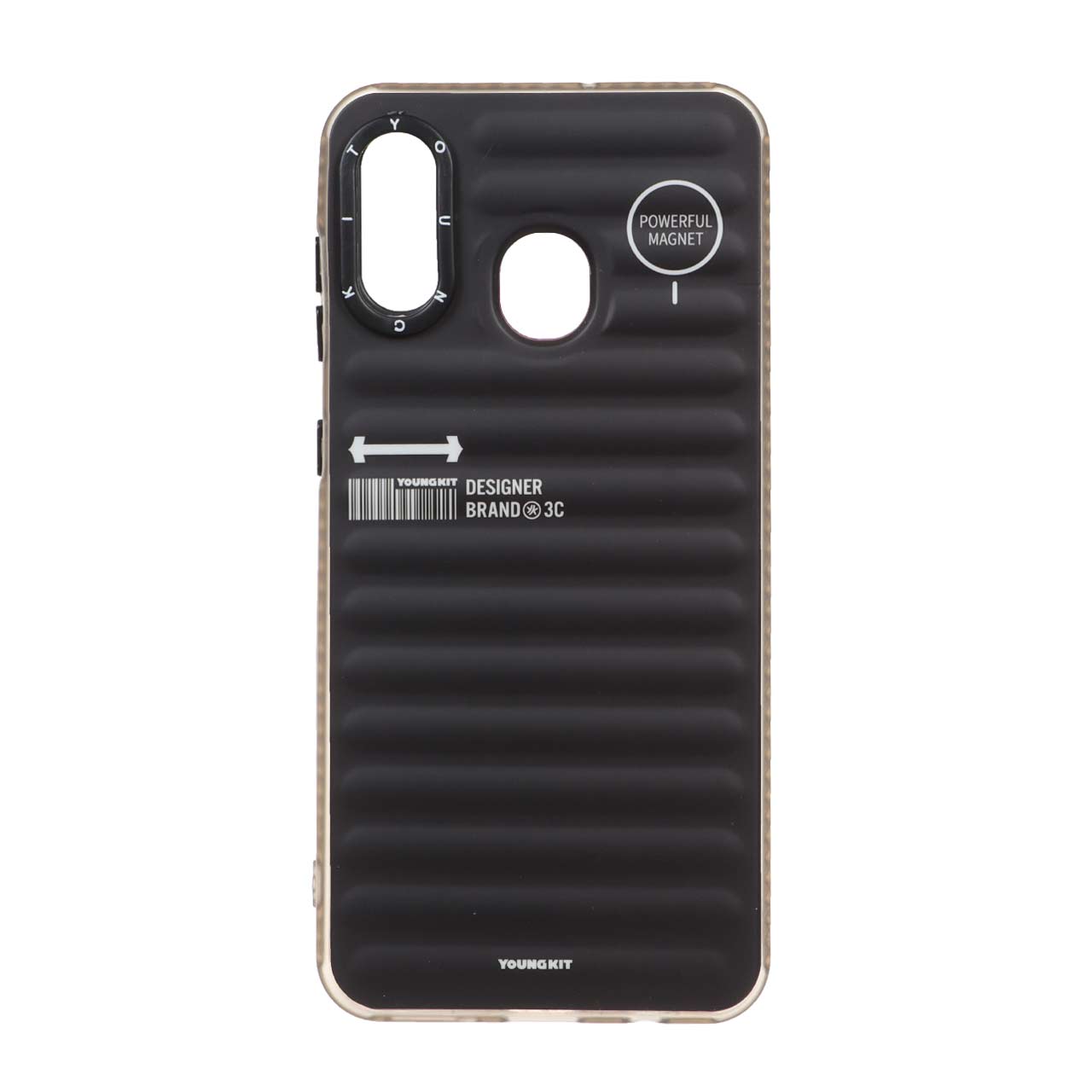 قاب طرح دار مشکی Samsung galaxy A30/A20