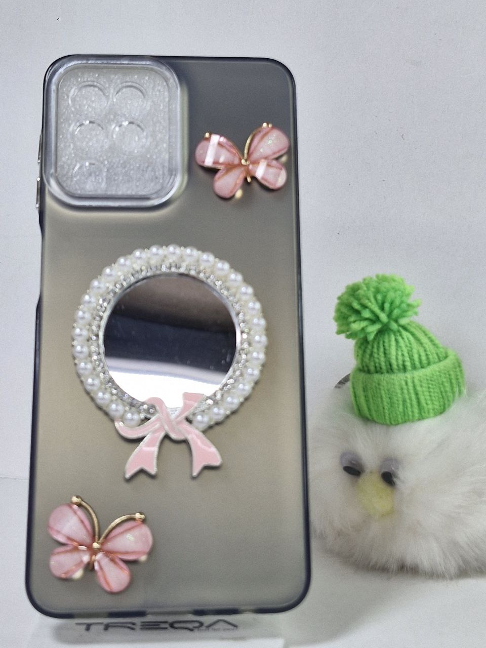 قاب طرح آینه samsung A22 4G / قاب طرح دار سامسونگ A22 /A32/m22