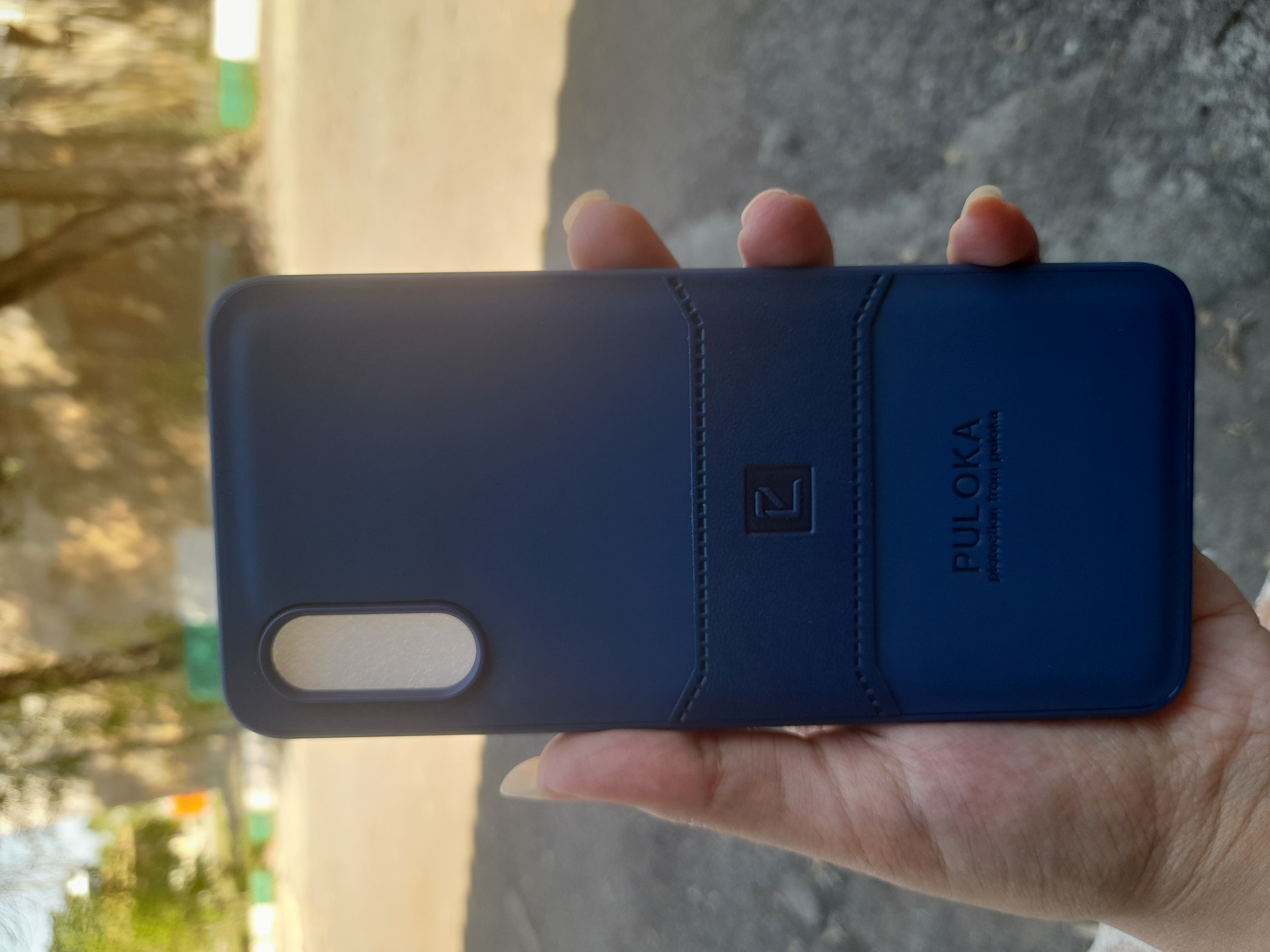 قاب سرمه ای طرح دوخت سامسونگ Samsung a02