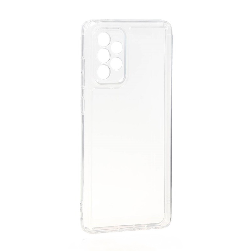 قاب گوشی Galaxy A72 سامسونگ طرح ژله ای شفاف بی رنگ SPACE ایربگ دار محافظ لنز دار
