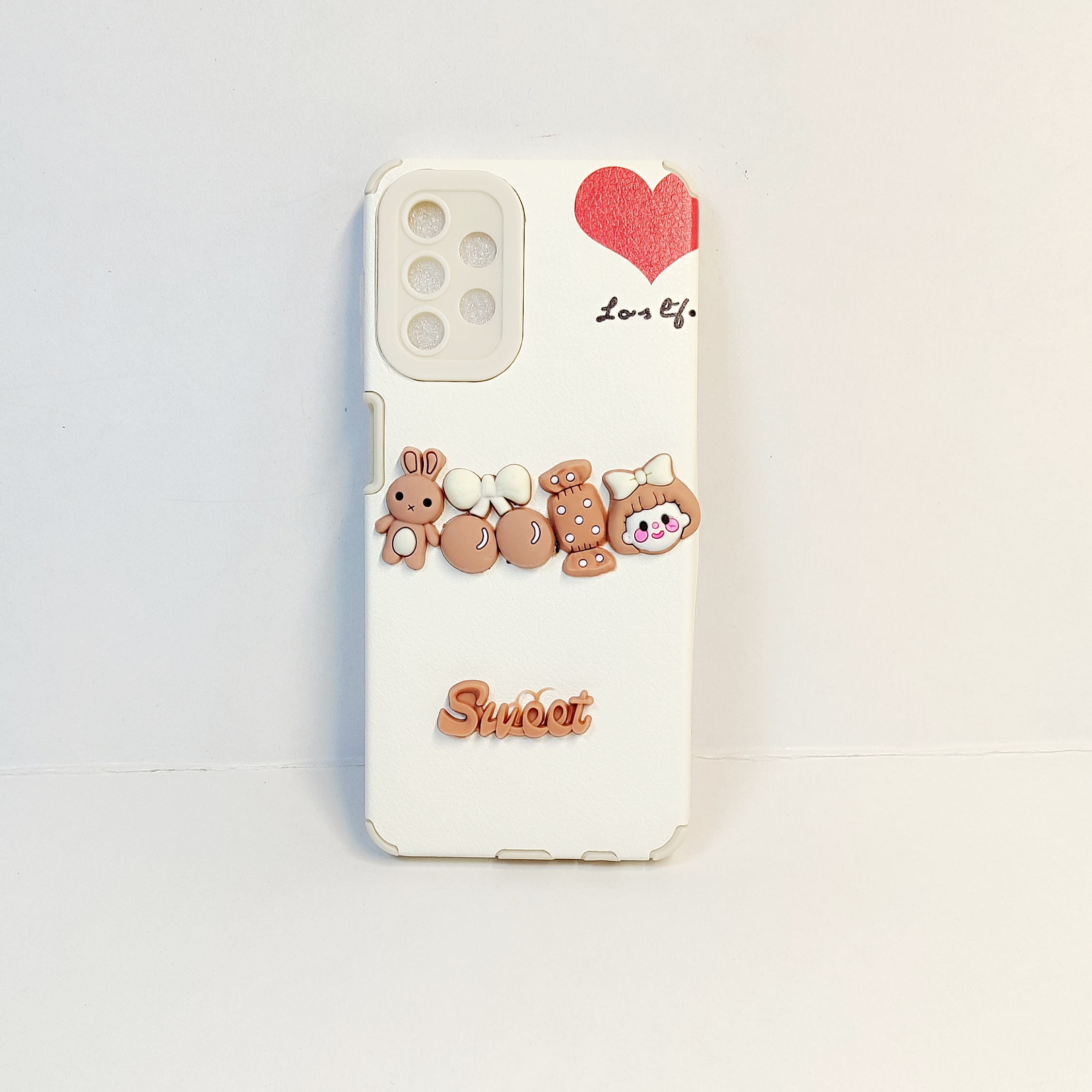 قاب فانتزی خرسی samsung A13 / قاب سامسونگ محافظ لنزدار