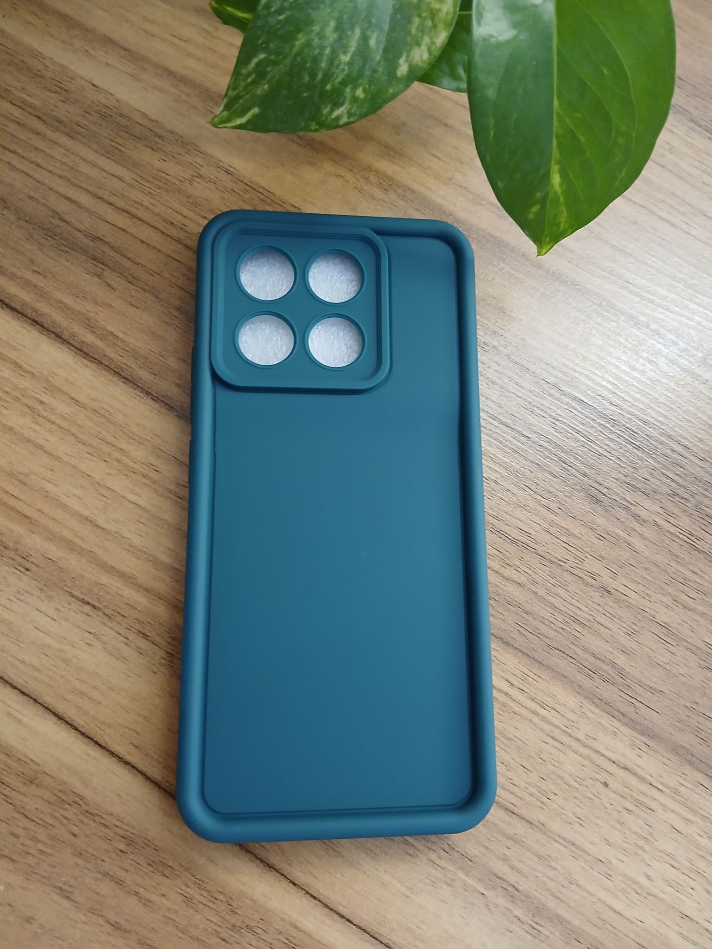 قاب سولید محافظ لنز دار سبز xiaomi poco x6 pro 5g