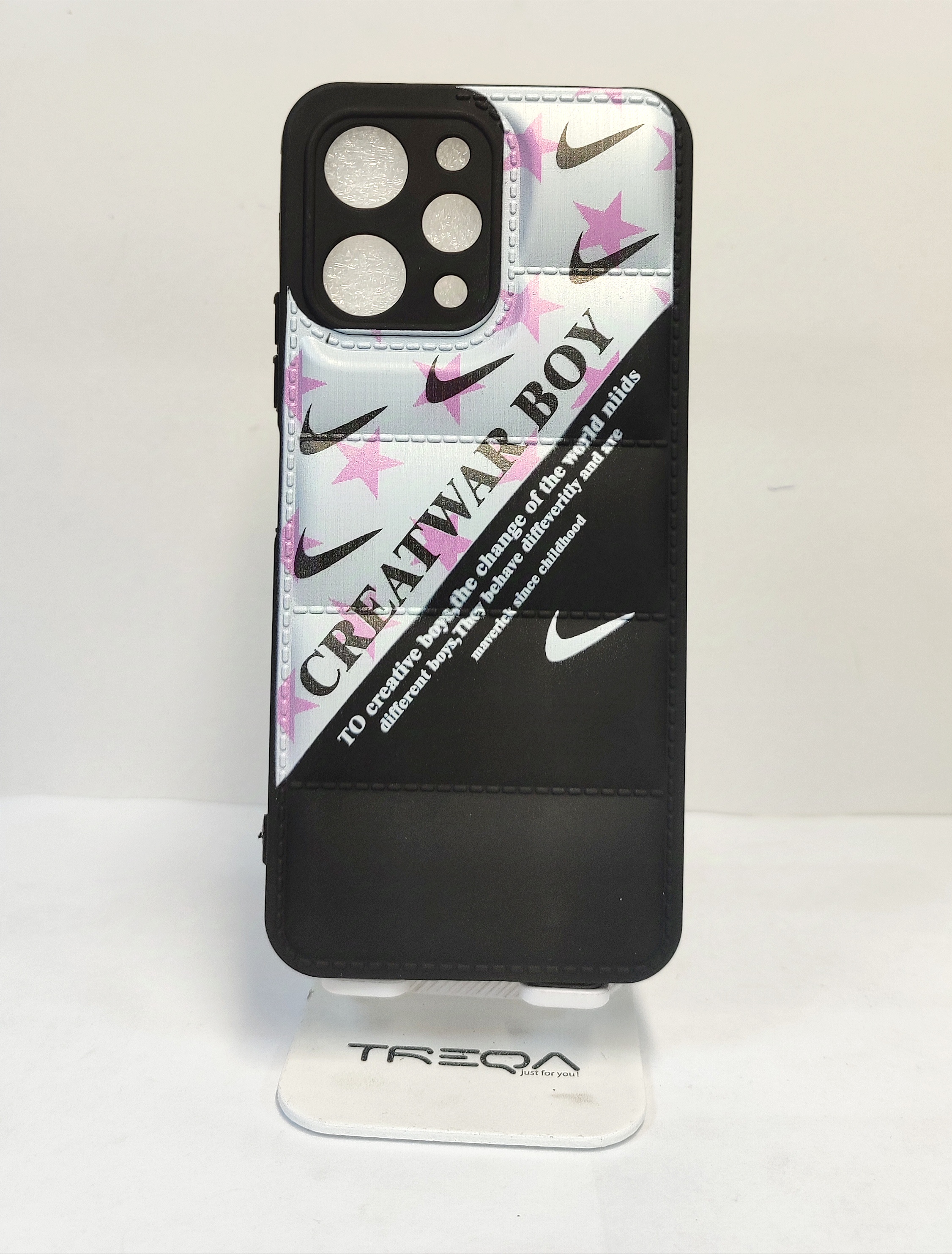 قاب پافر طرح دار شیائومی Redmi ۱۲ مشکی