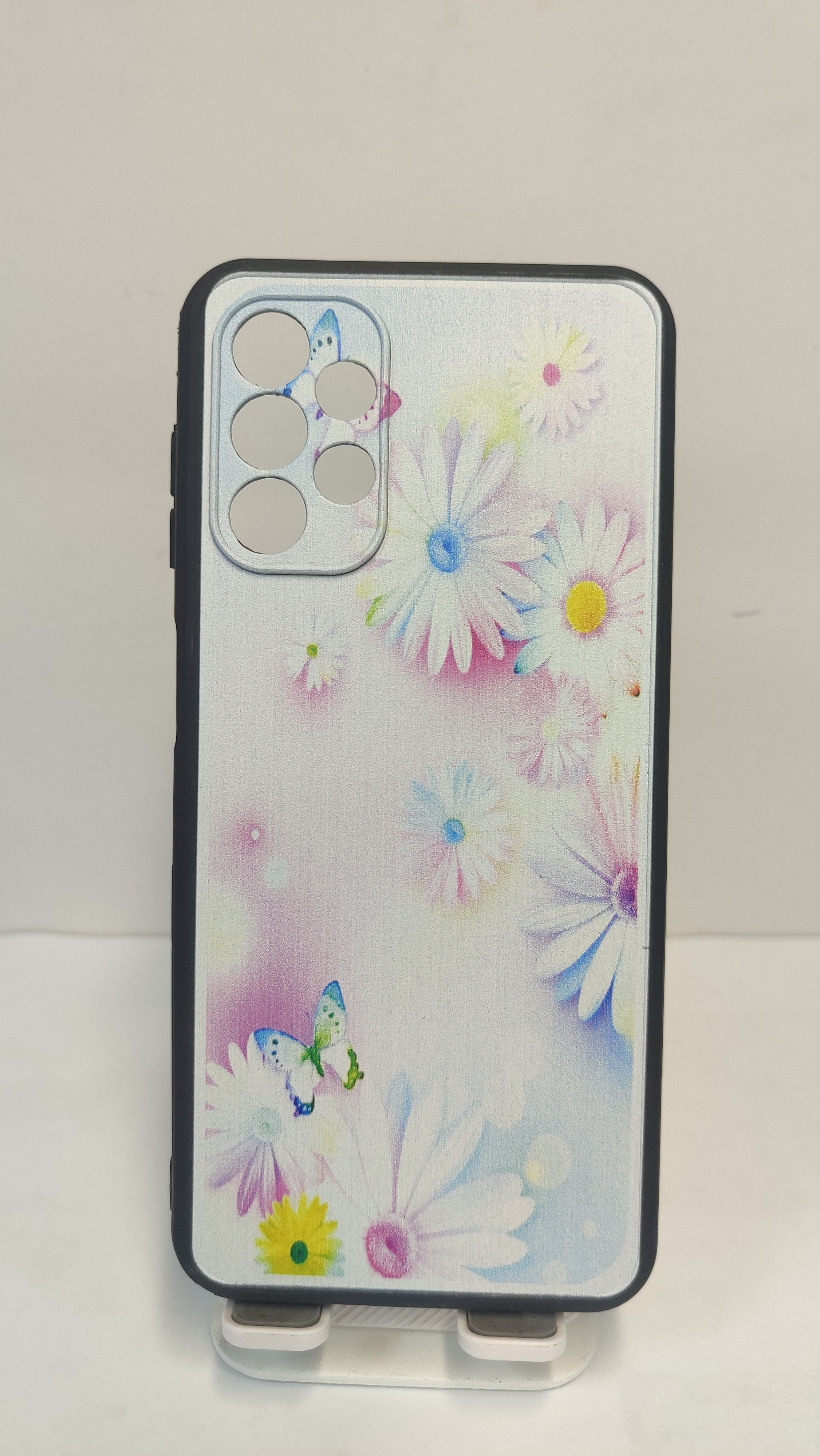 قاب طرح گل و پروانهsamsung galaxy A13/4G /قاب سامسونگ
